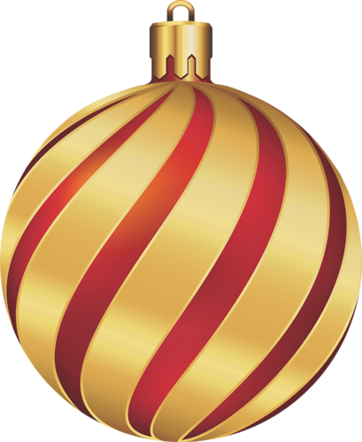 red ornament clipart