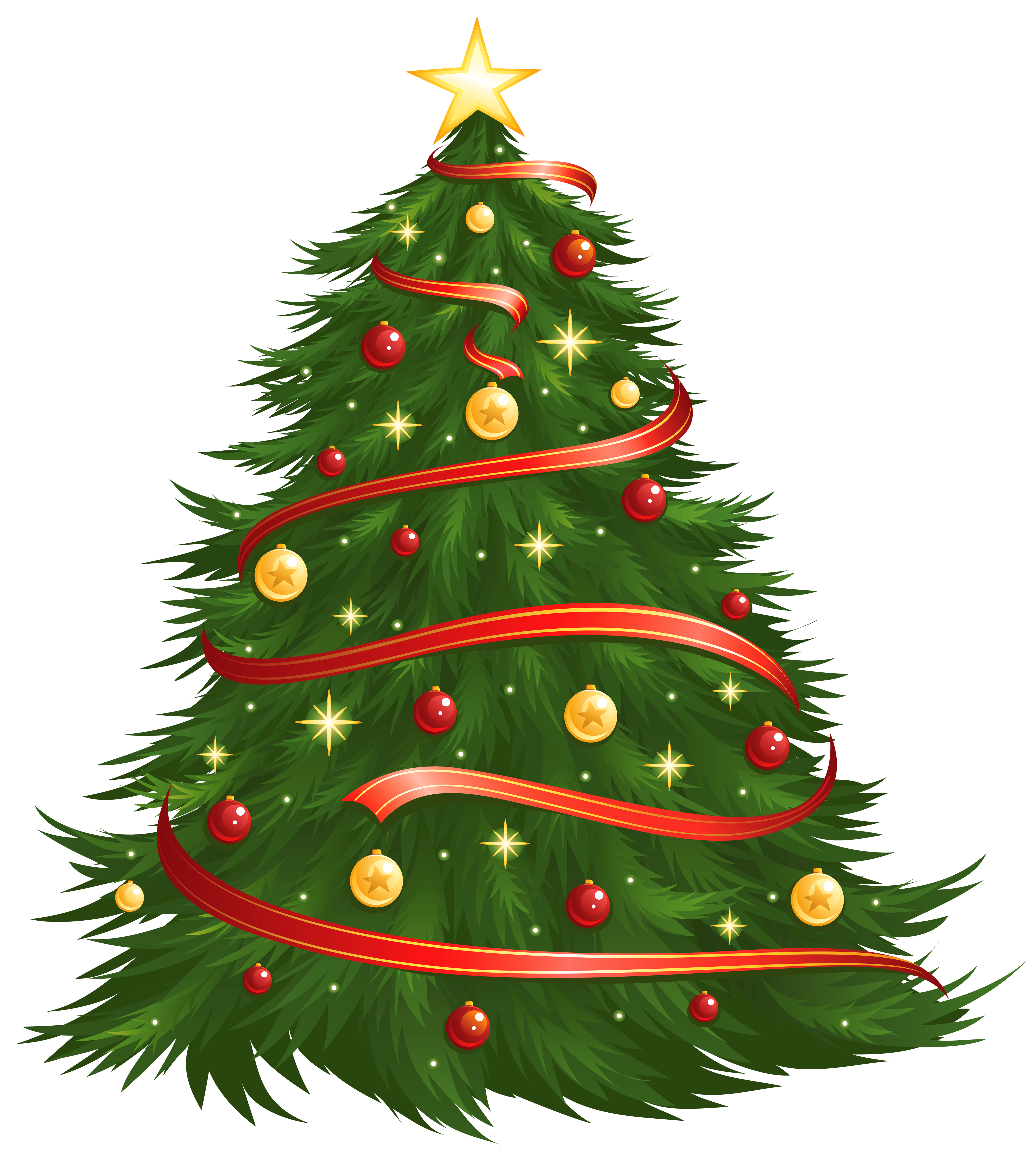 Transparent Tree Cartoon Transparent Background Christmas Png Images