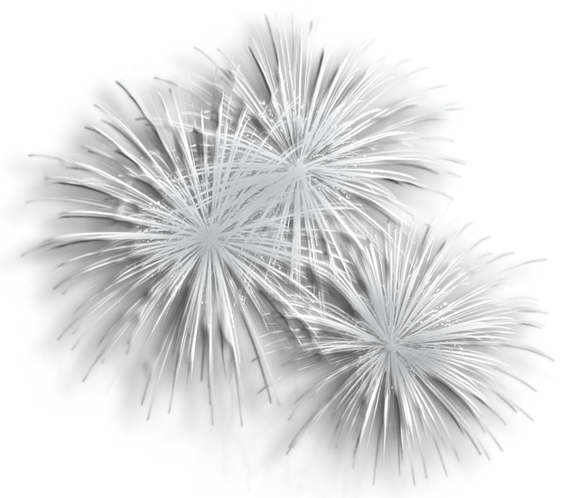 white fireworks png