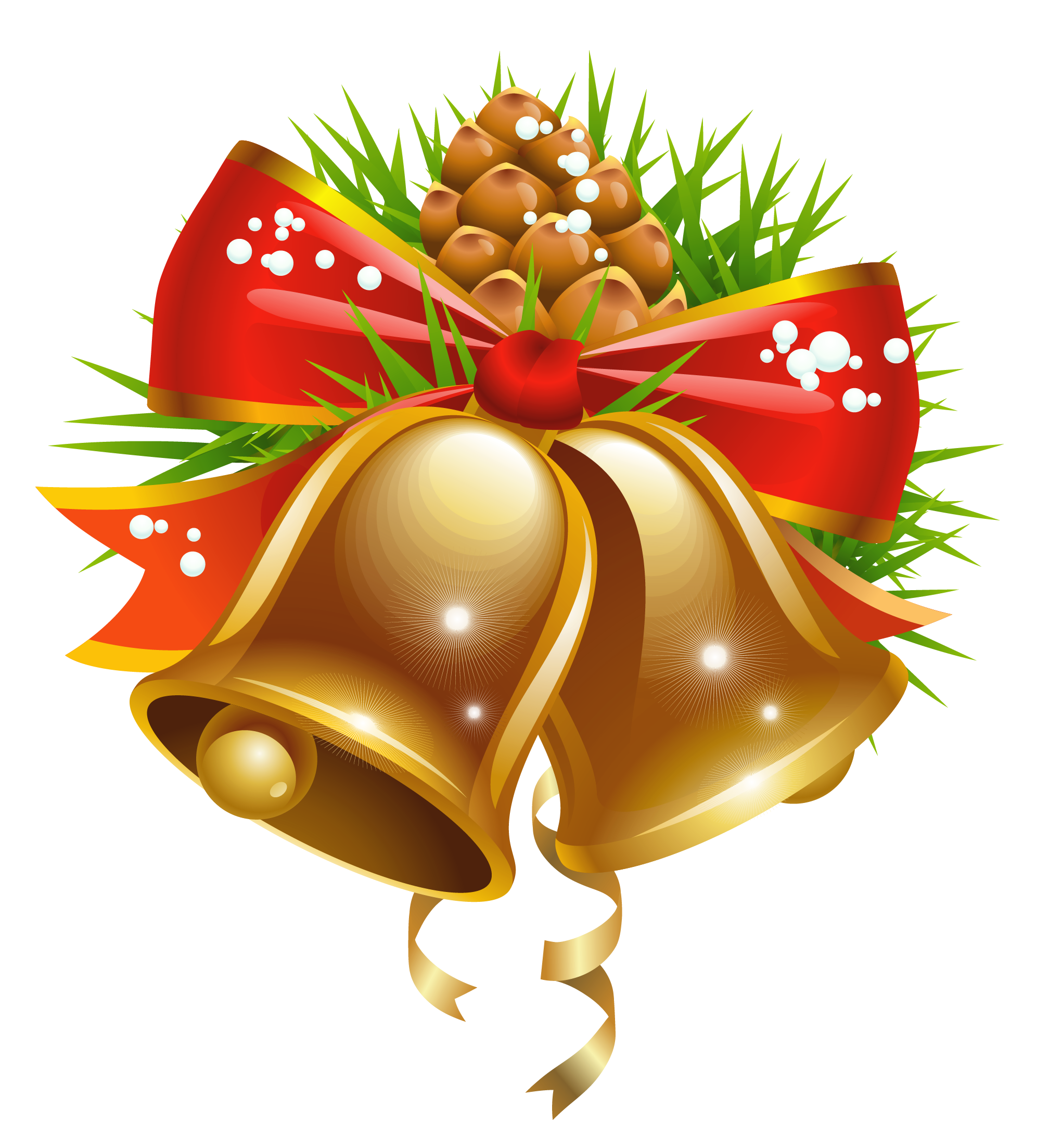 Christmas Bell Transparent PNG Clipart​  Gallery Yopriceville -  High-Quality Free Images and Transparent PNG Clipart