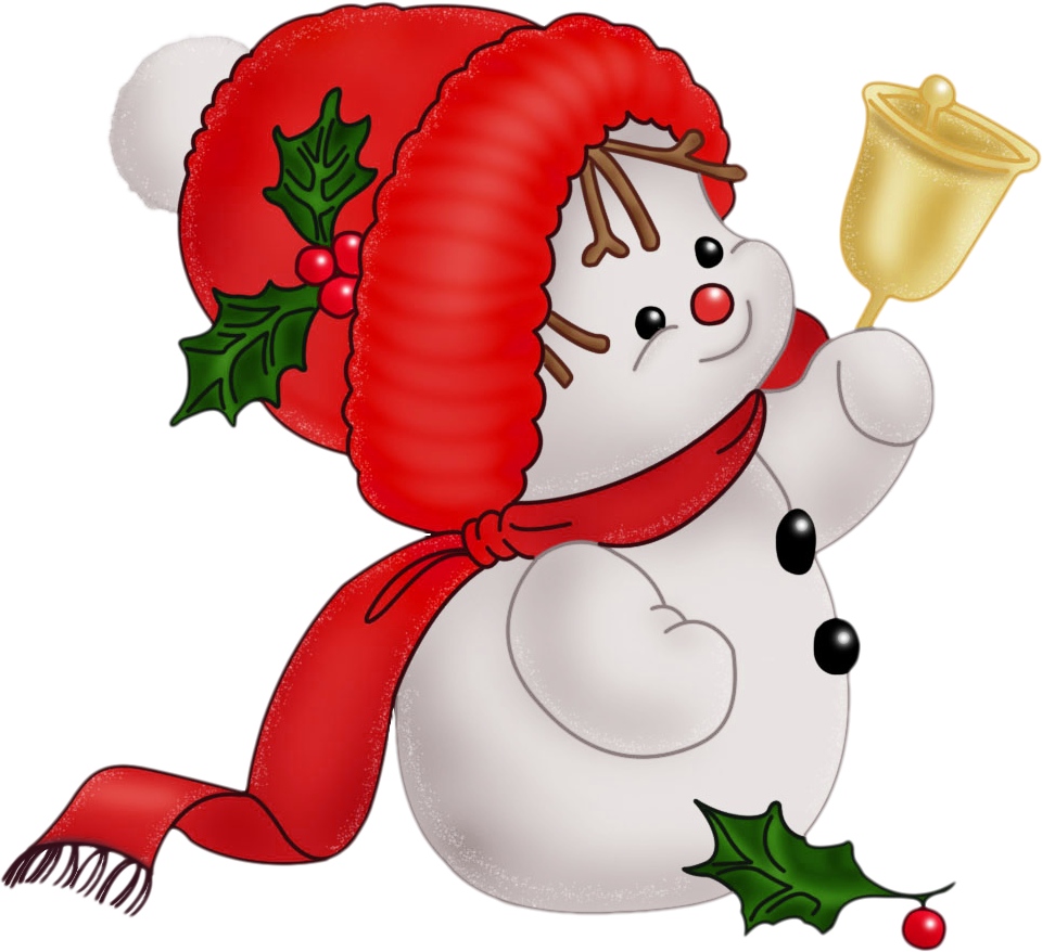 snowman birthday clipart