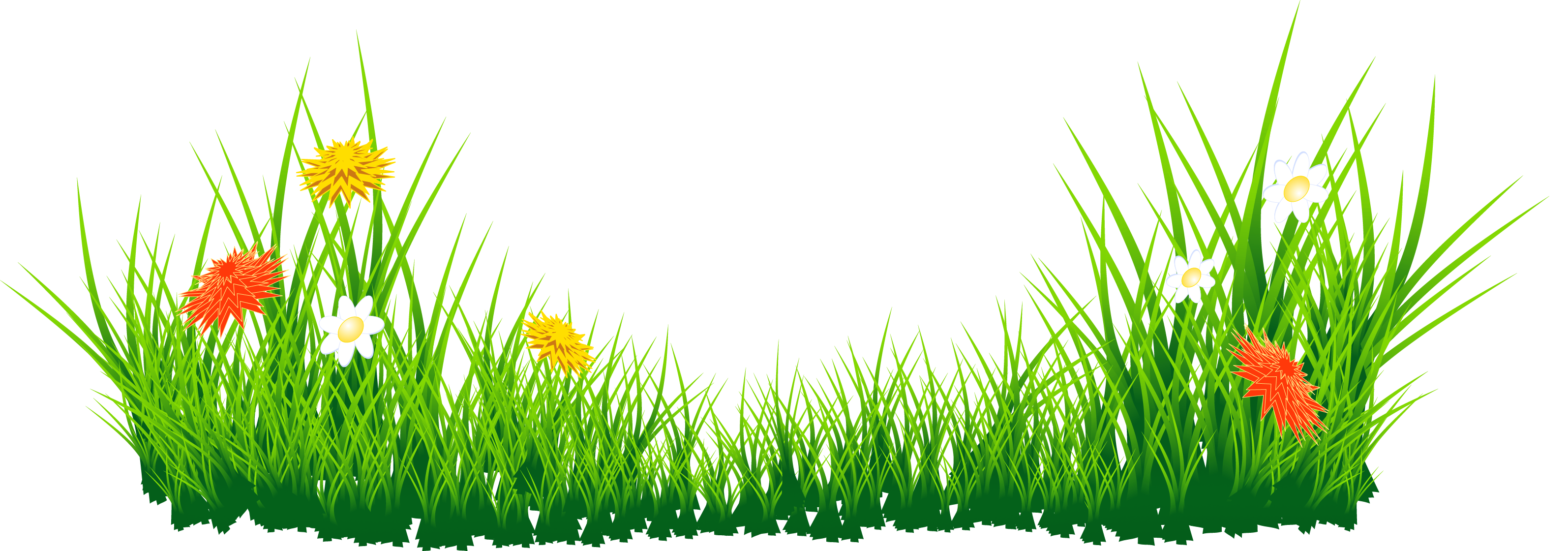 Flowers with Grass PNG Picture​ | Gallery Yopriceville - High-Quality Free  Images and Transparent PNG Clipart