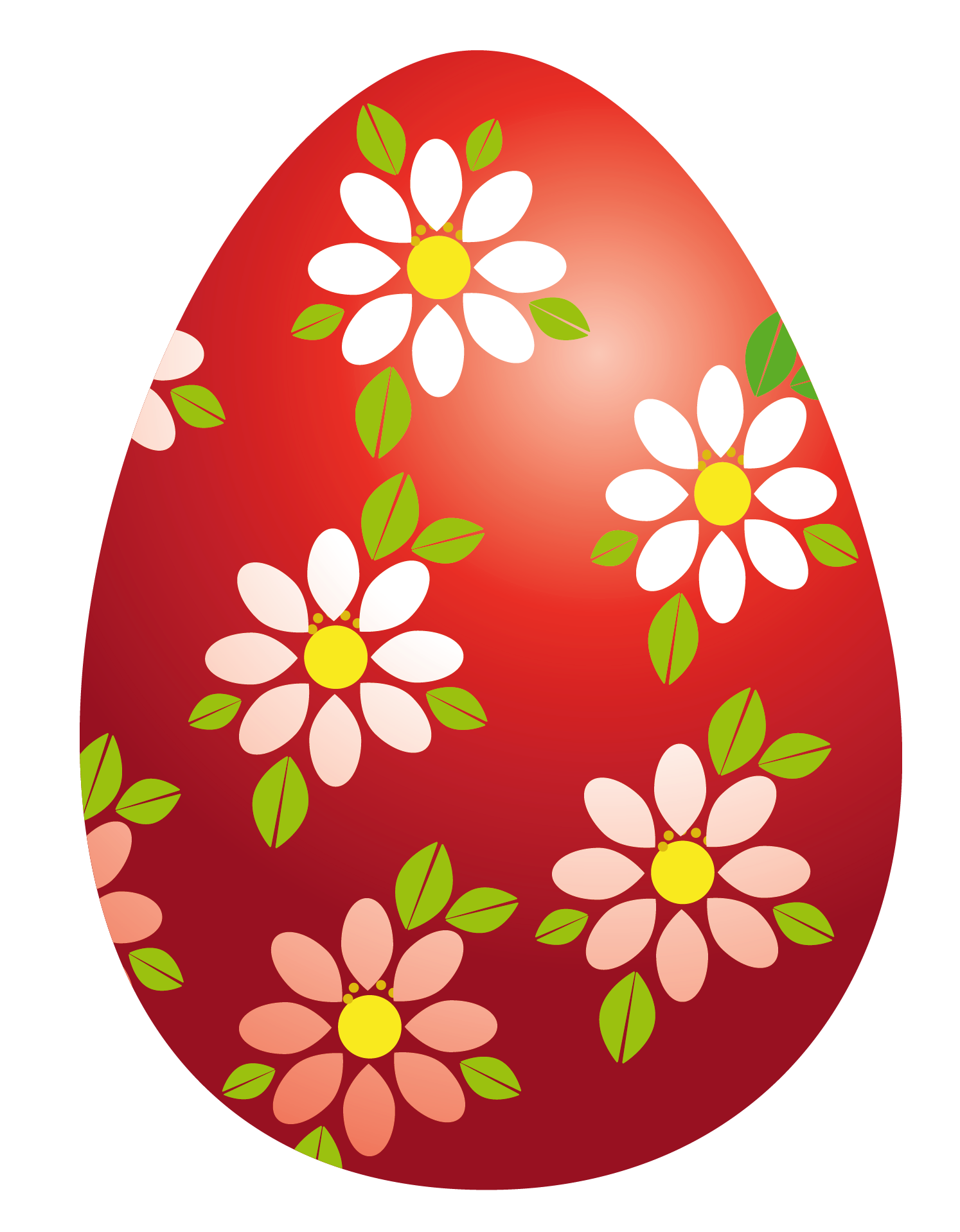 Easter Decorative Red Egg PNG Clip Art - Best WEB Clipart