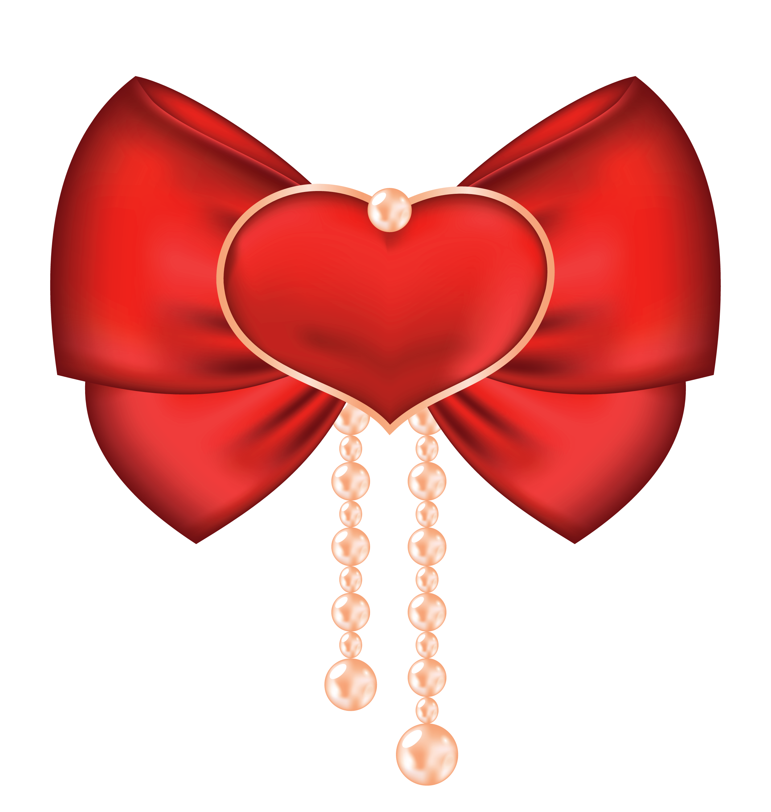 Red Bow Clip Art PNG Image​ Gallery Yopriceville - High-Quality