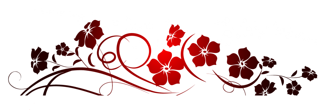 Deco Red Flower PNG Transparent Clipart​