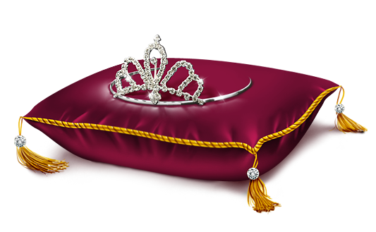 Download Red Princess Crown Pillow Png Clipart Picture Gallery Yopriceville High Quality Images And Transparent Png Free Clipart