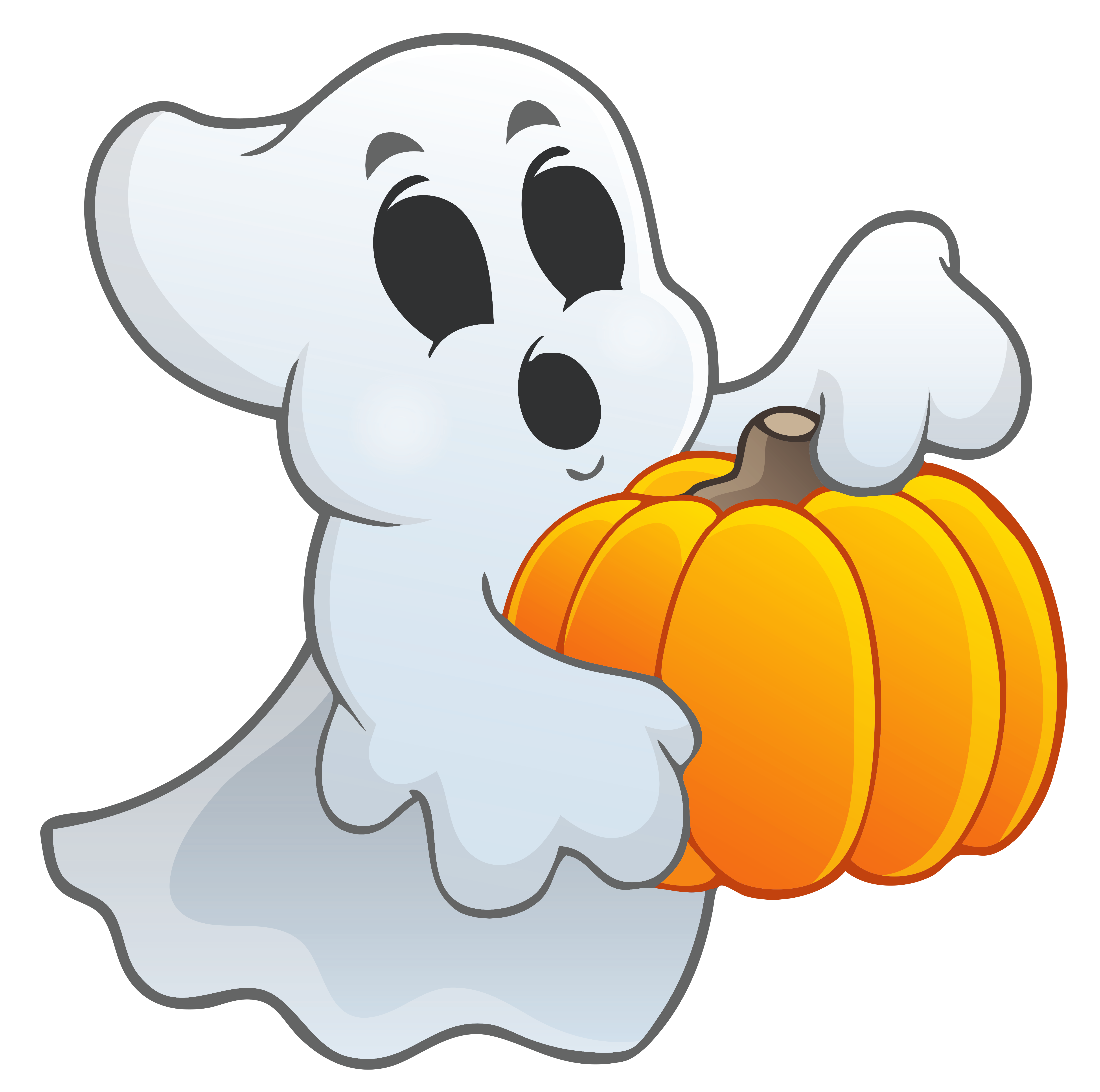 ghost clipart for kids