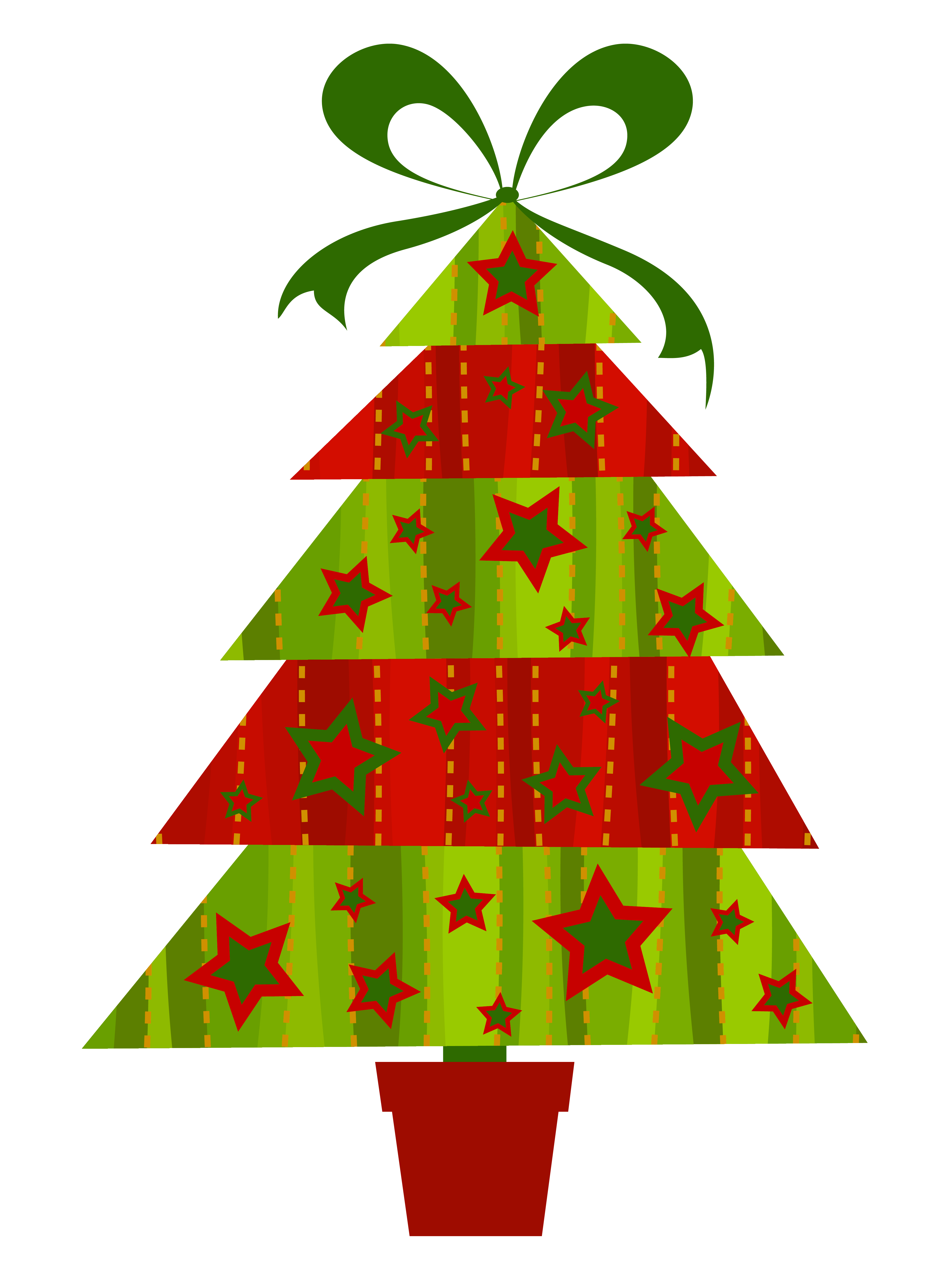 modern christmas tree png