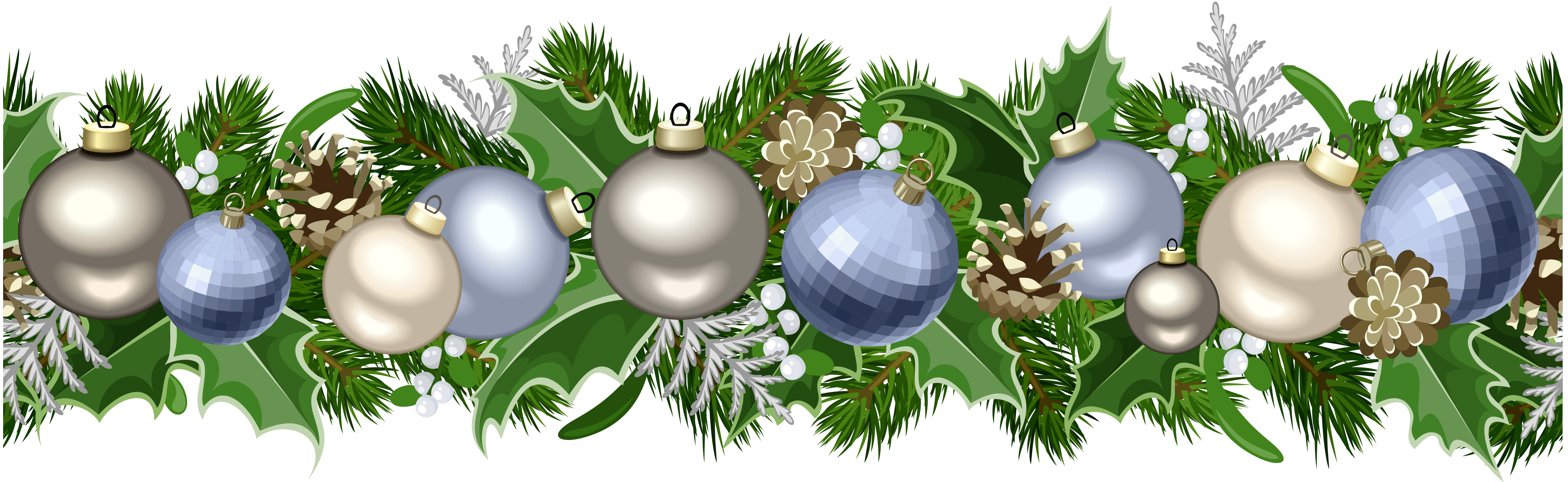 christmas garland border png