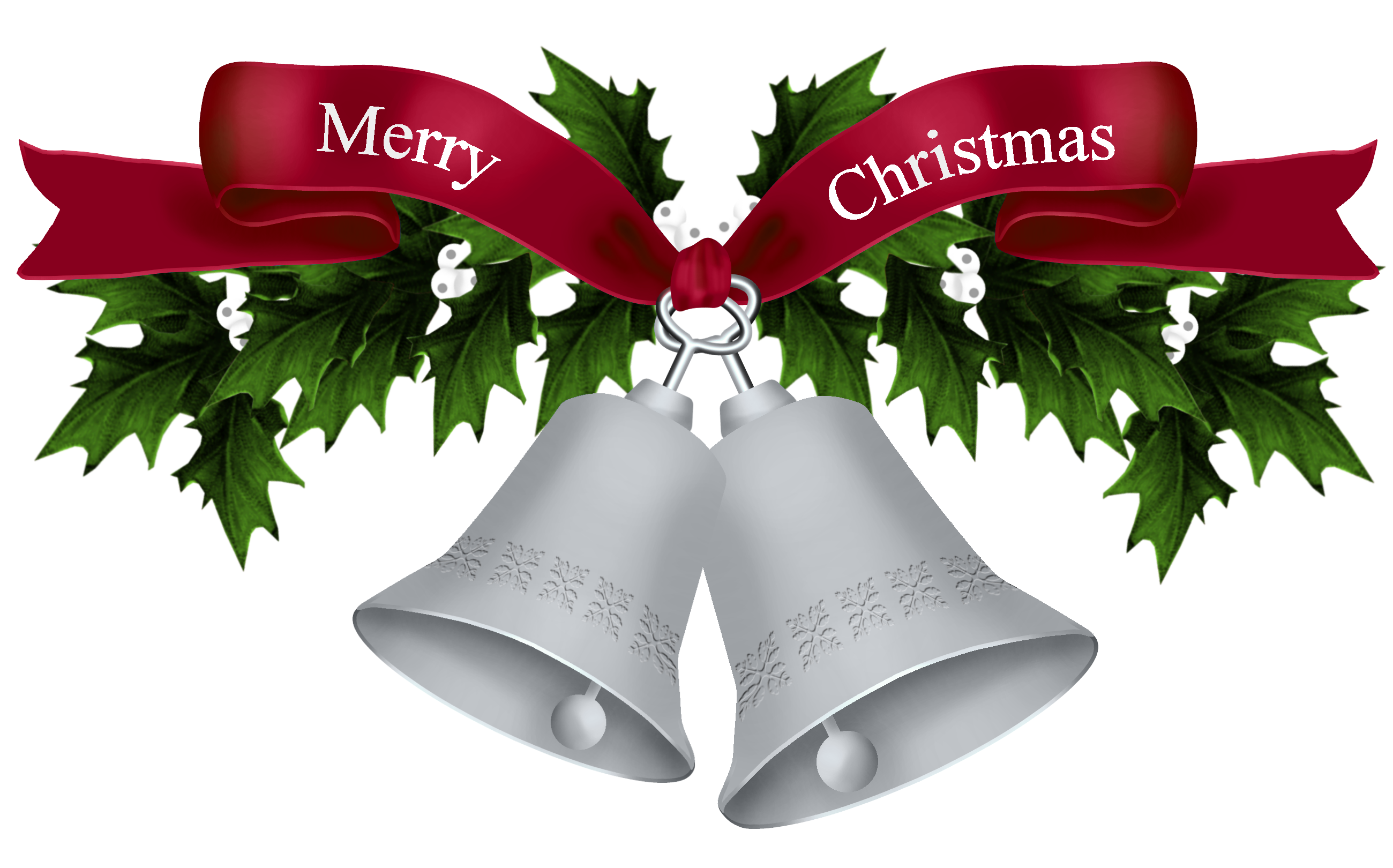 Christmas Silver Bells PNG Picture​  Gallery Yopriceville - High-Quality  Free Images and Transparent PNG Clipart