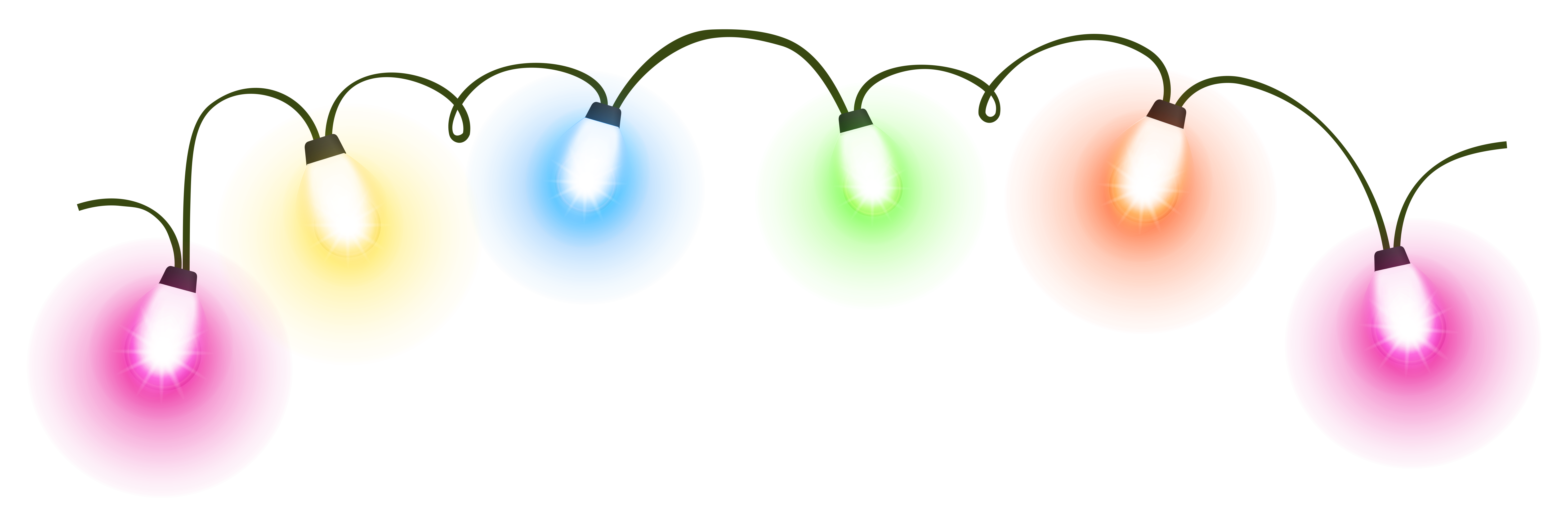 animated christmas lights png