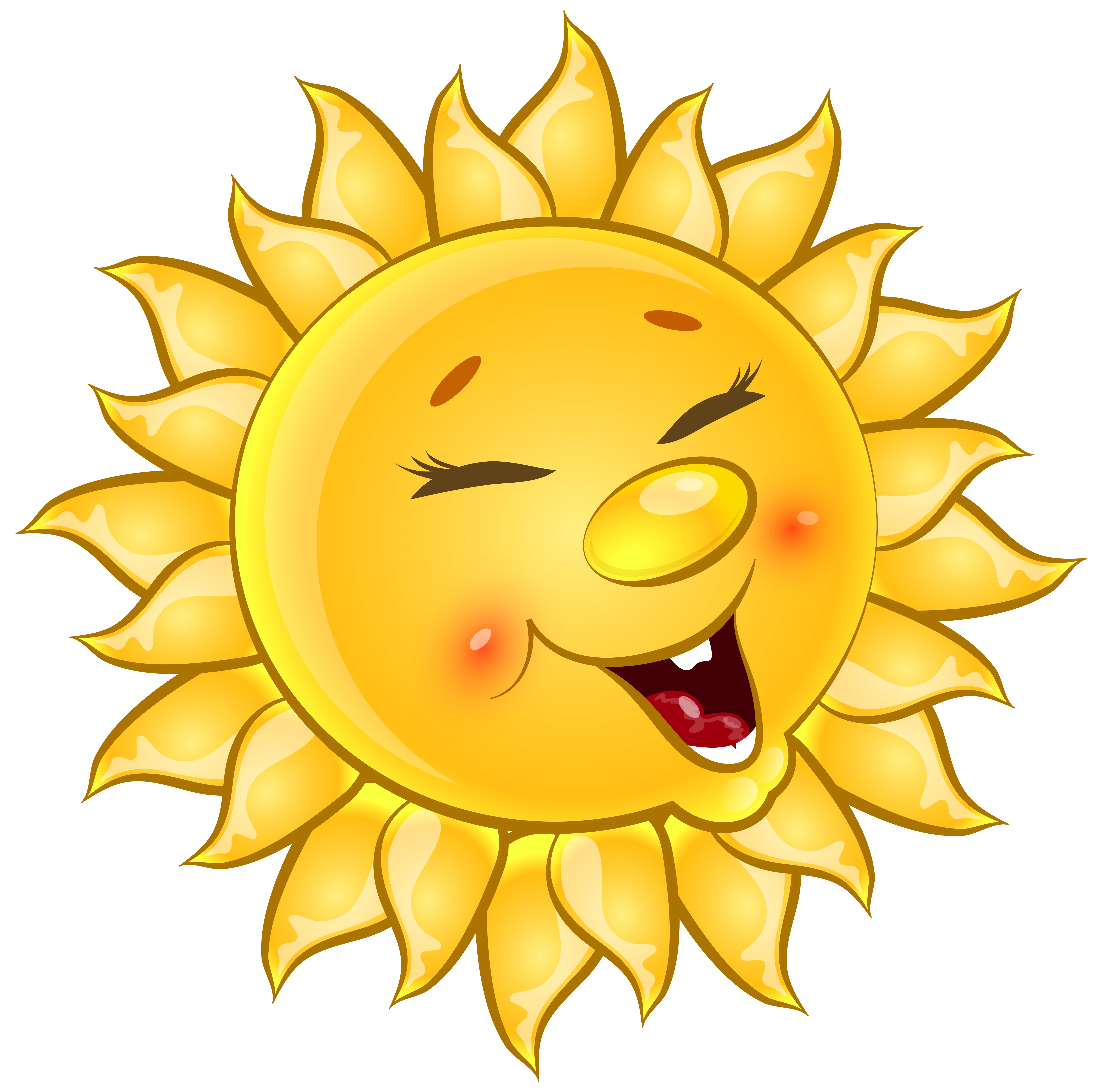 Transparent Cute Sun Cartoon PNG Clipart Picture​ | Gallery Yopriceville -  High-Quality Free Images and Transparent PNG Clipart