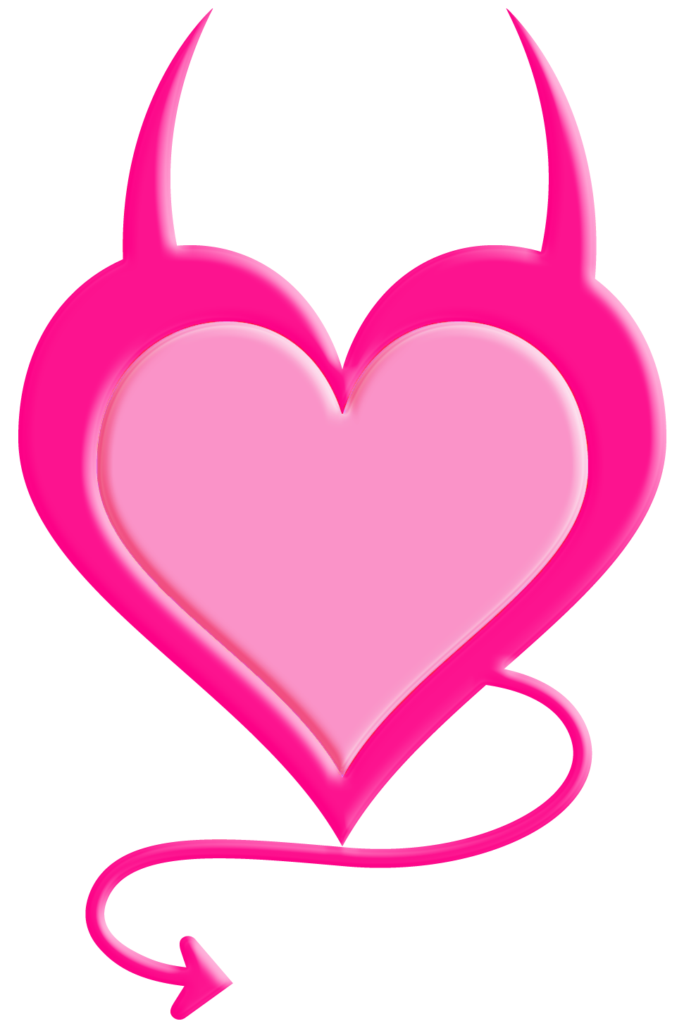 devil heart clip art