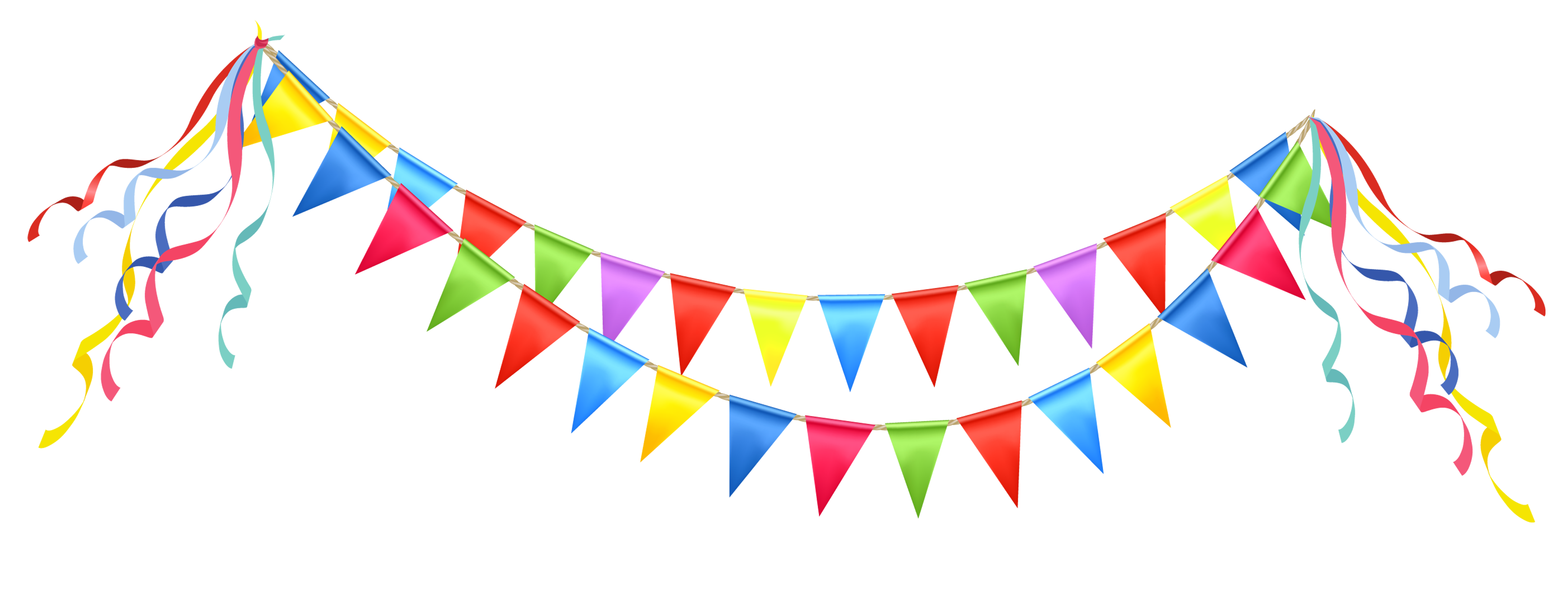 birthday streamers png