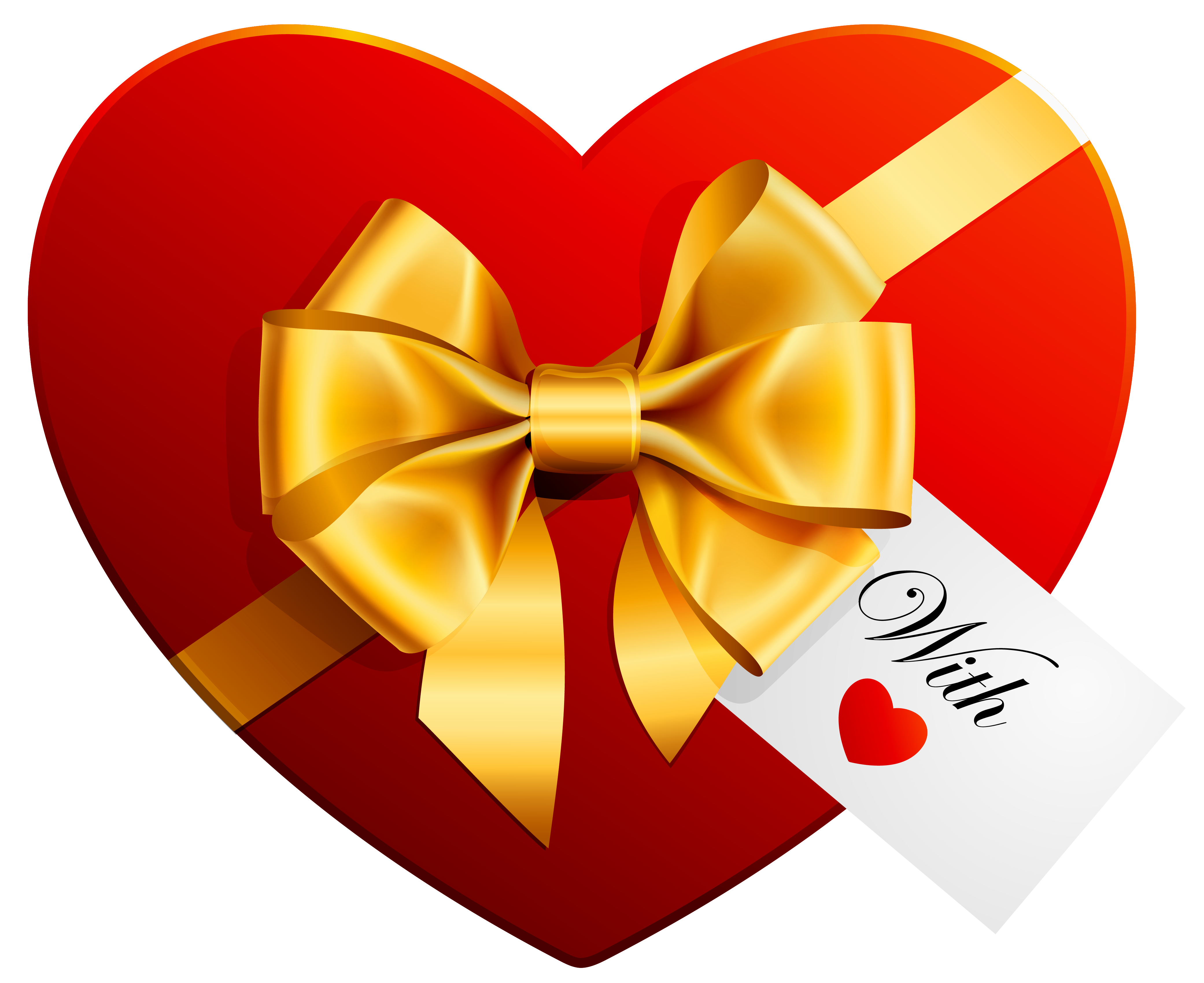 Heart Gift Bag Transparent Clip Art Image​  Gallery Yopriceville -  High-Quality Free Images and Transparent PNG Clipart