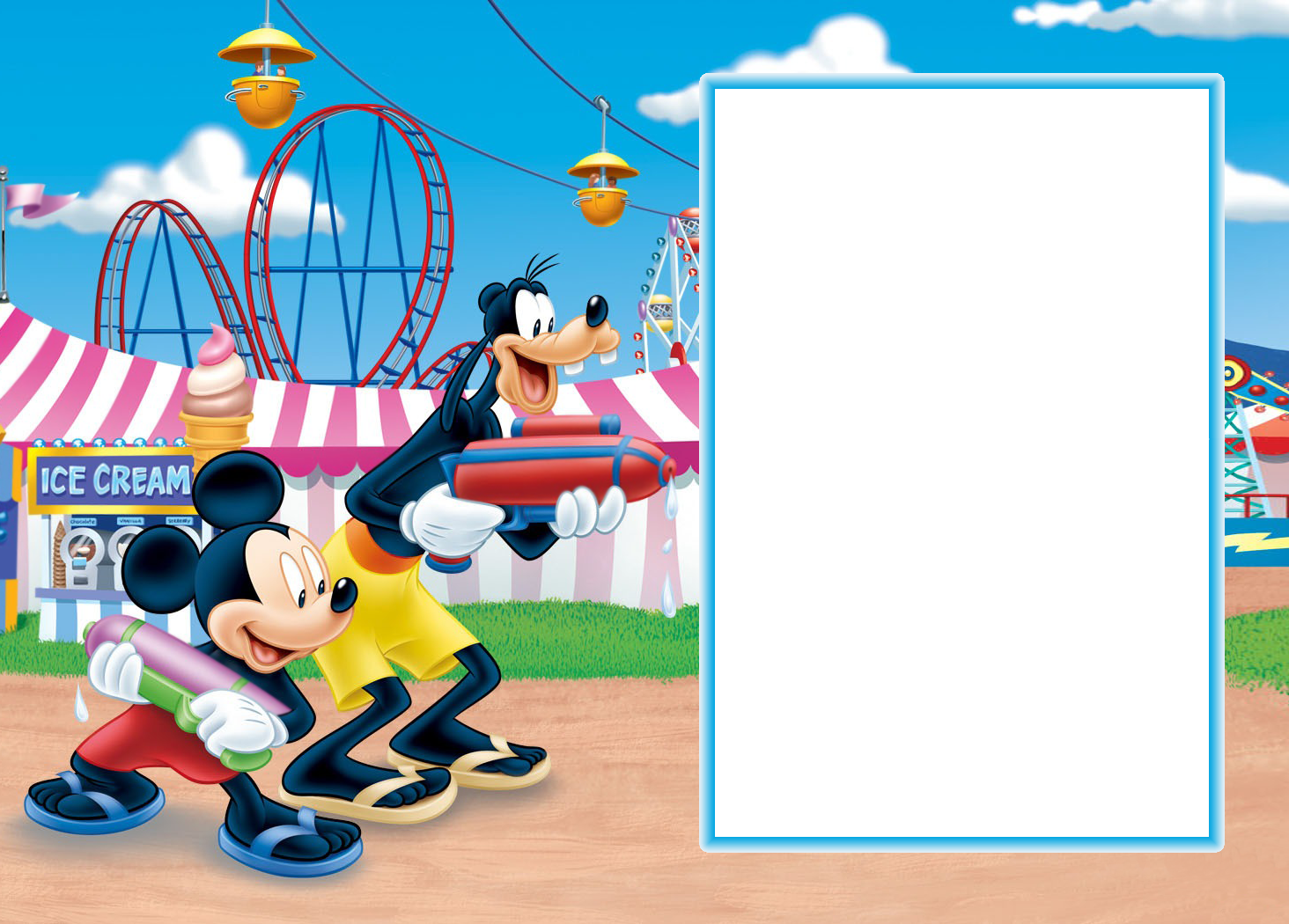 mickey borders and frames