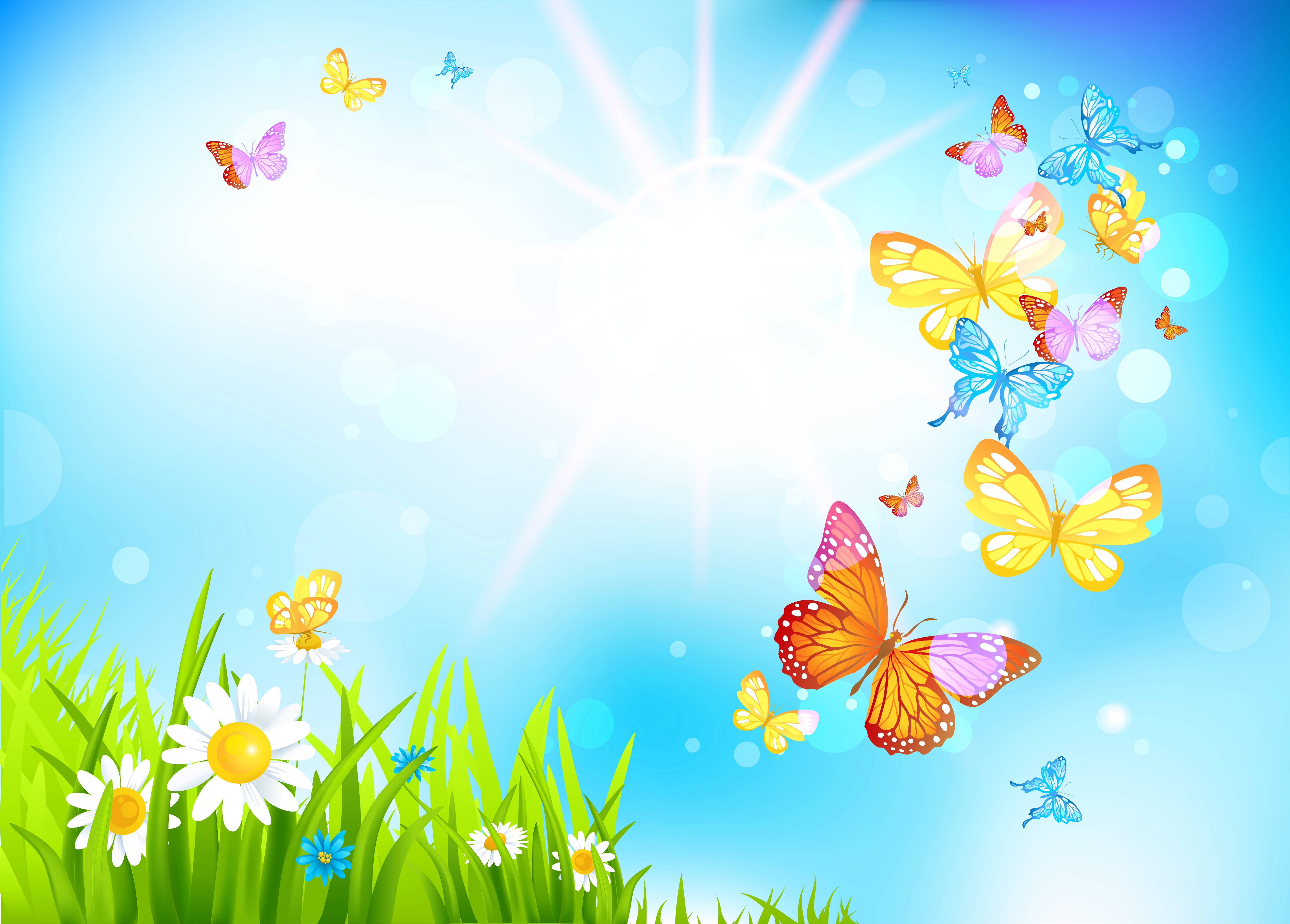 spring background clipart