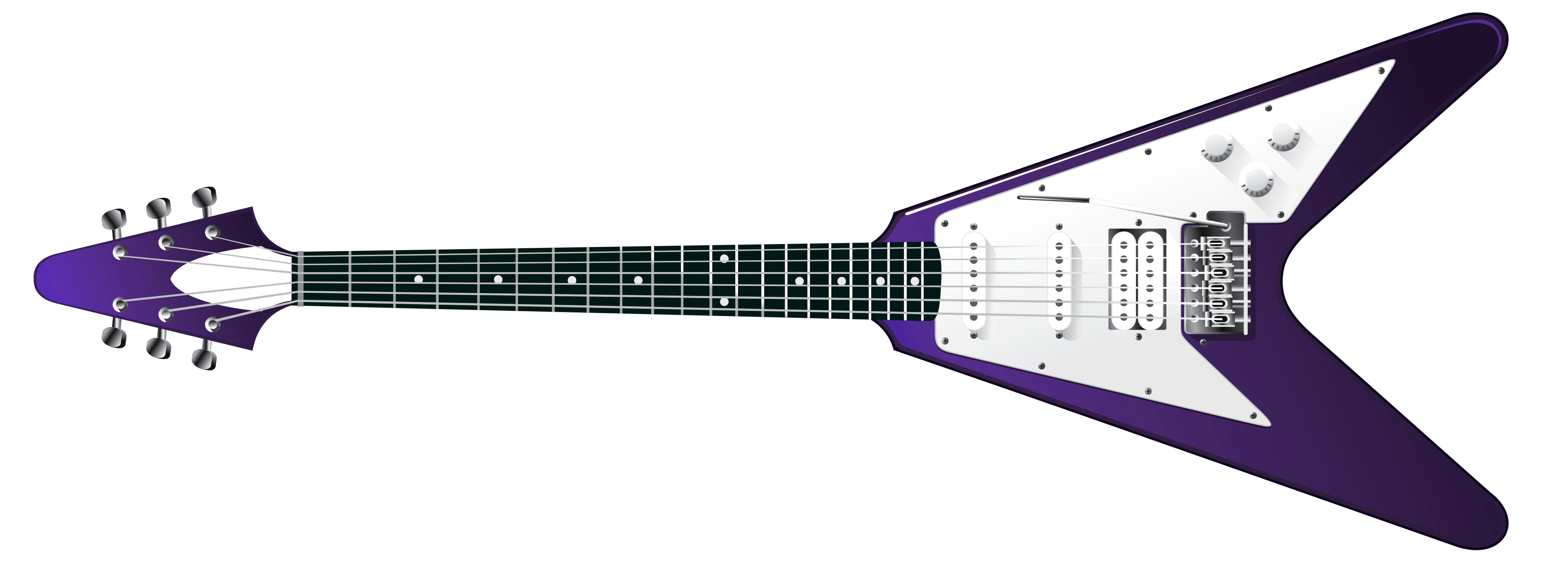 Przezroczysta nowoczesna gitara PNG clipartPrzezroczysta nowoczesna gitara PNG clipart  