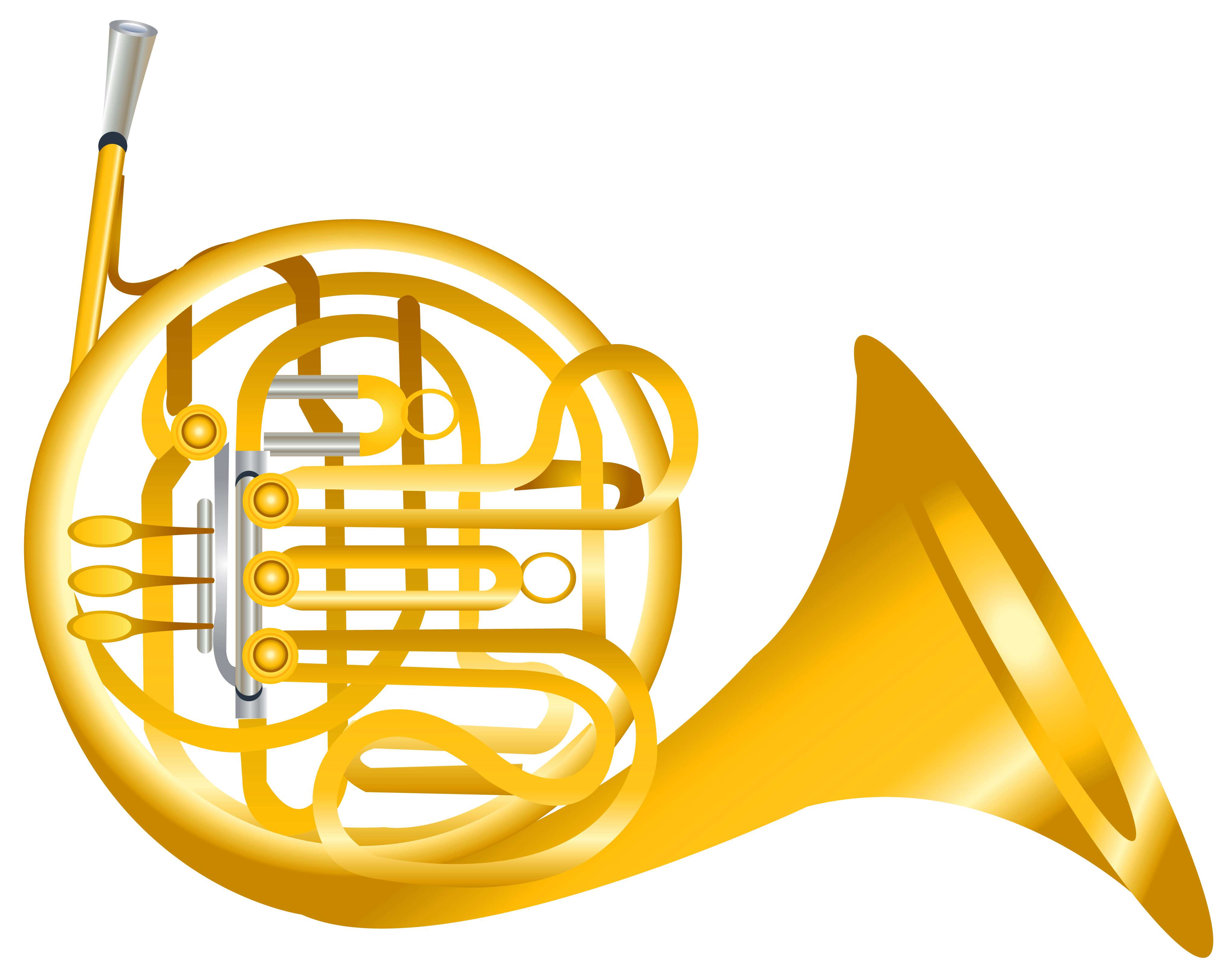 clipart french horn