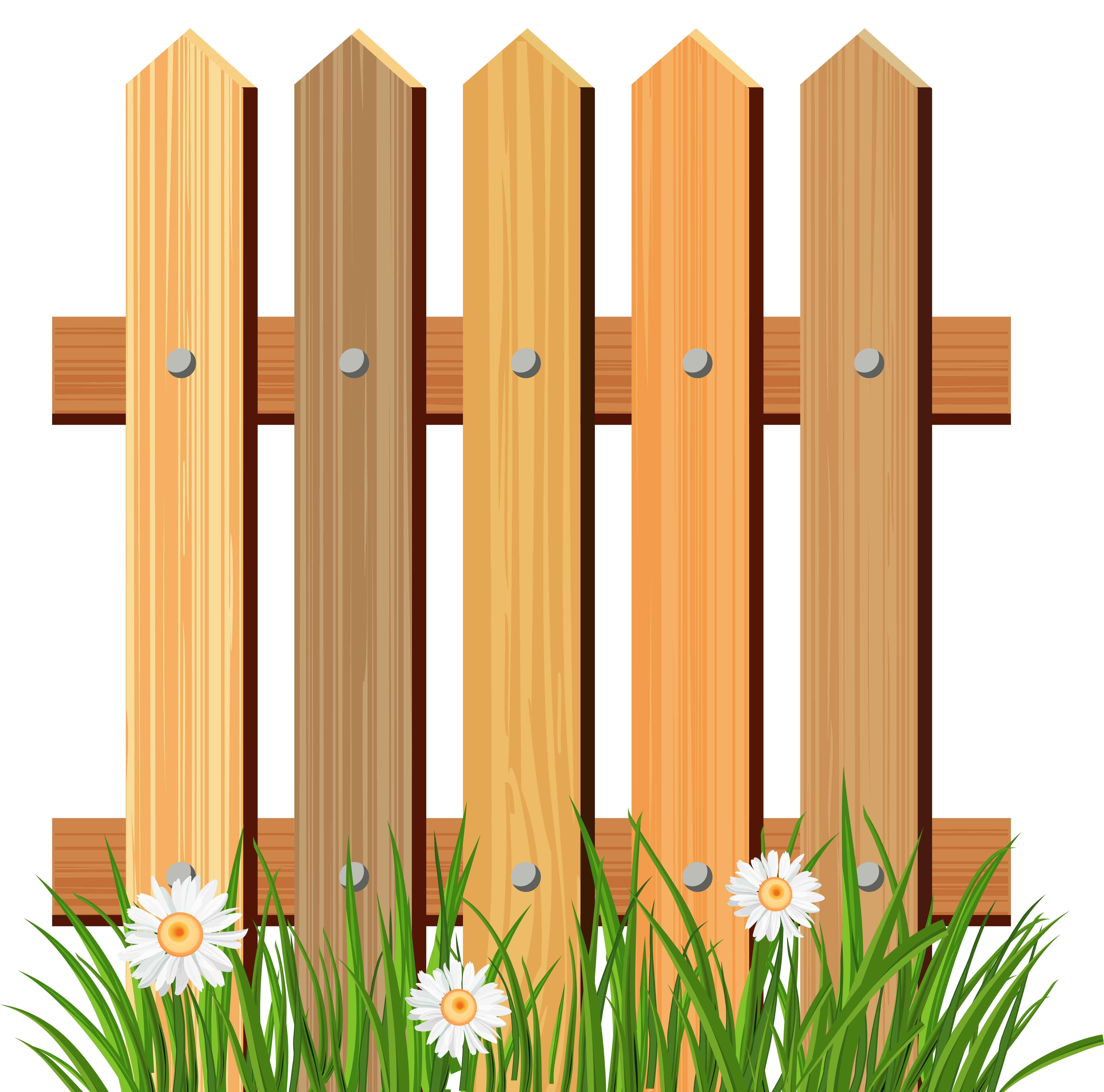 Wooden Garden Fence With Grass Png Clipart Gallery Yopriceville High Quality Images And Transparent Png Free Clipart