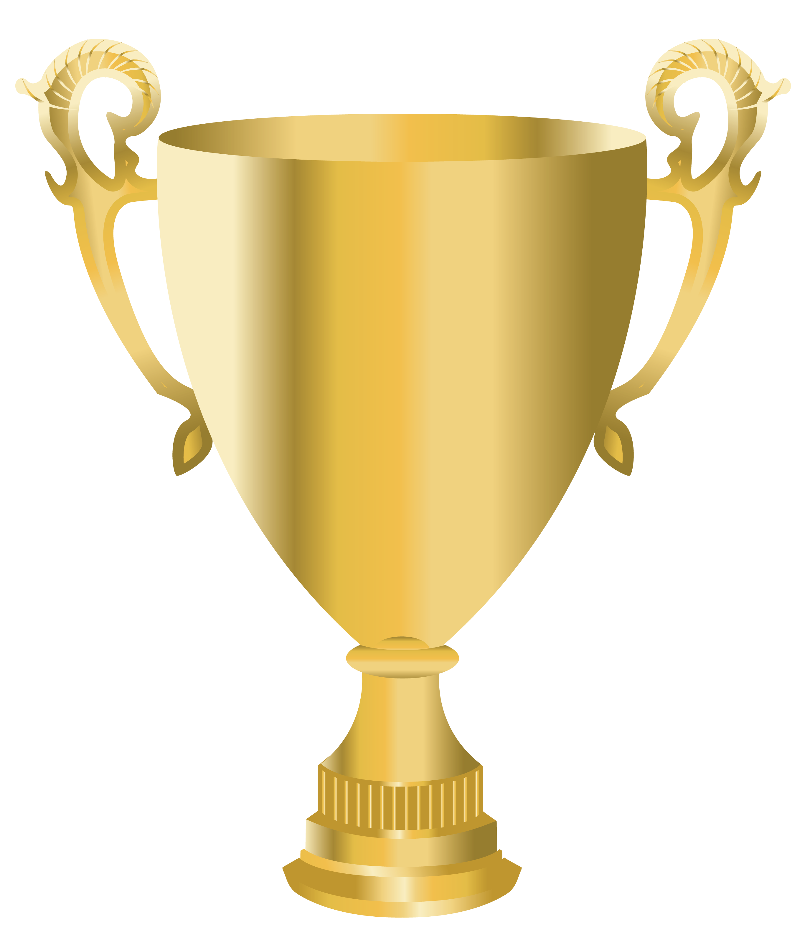 Golden Trophy PNG Picture, Beautiful Golden Trophy Illustration