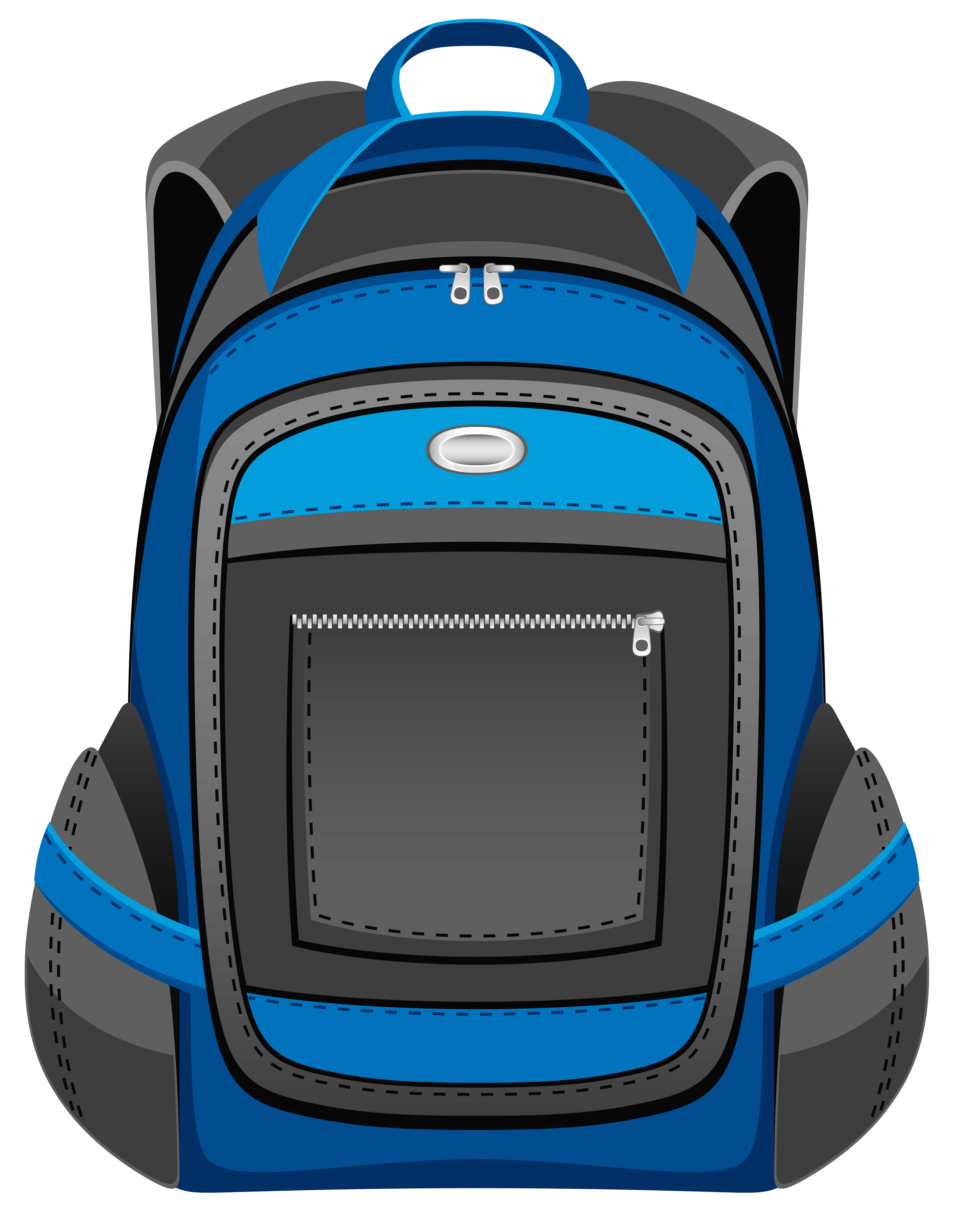 Black And Blue Backpack Png Vector Clipart Gallery Yopriceville High Quality Images And Transparent Png Free Clipart