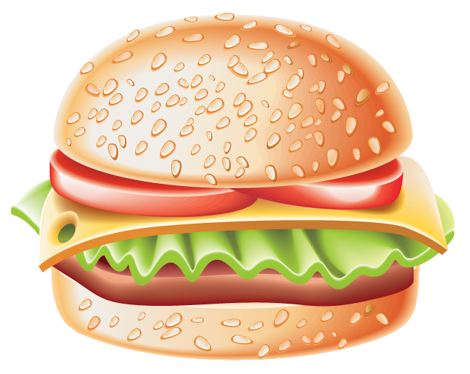 burger clip art transparent