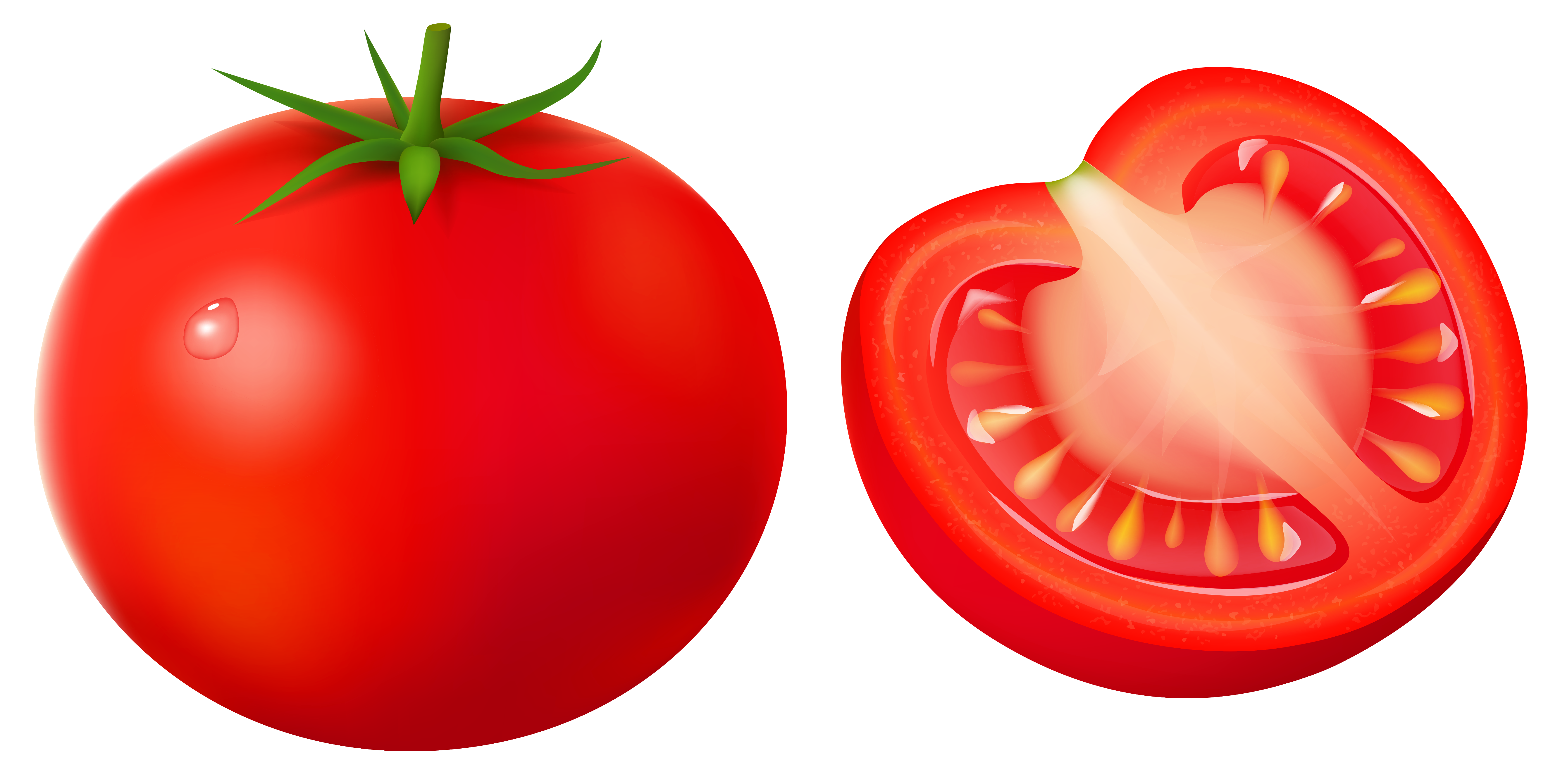 clipart tomatoes