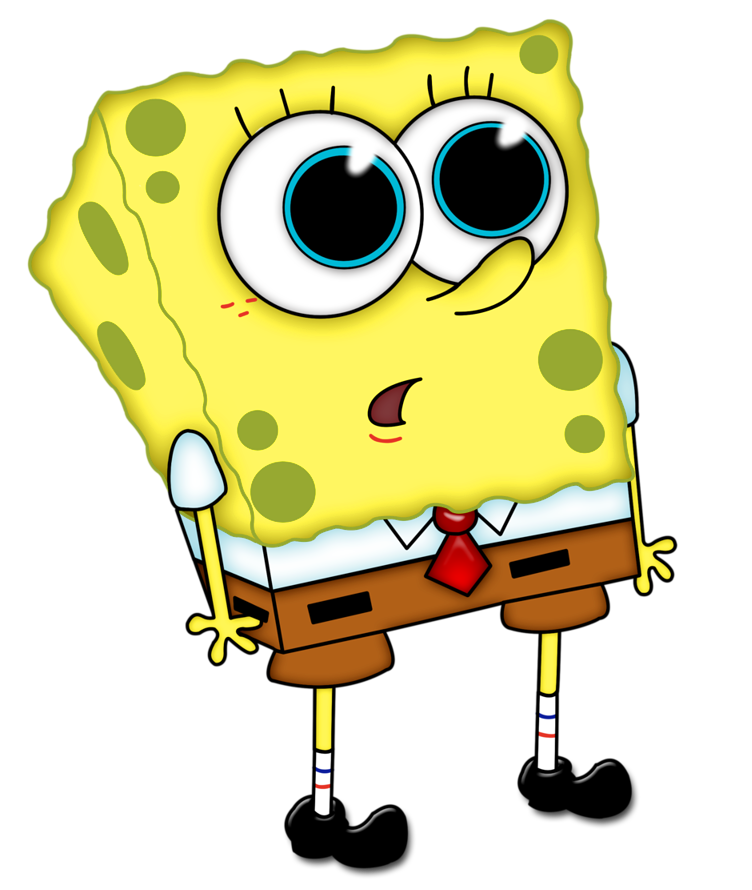 spongebob transparent