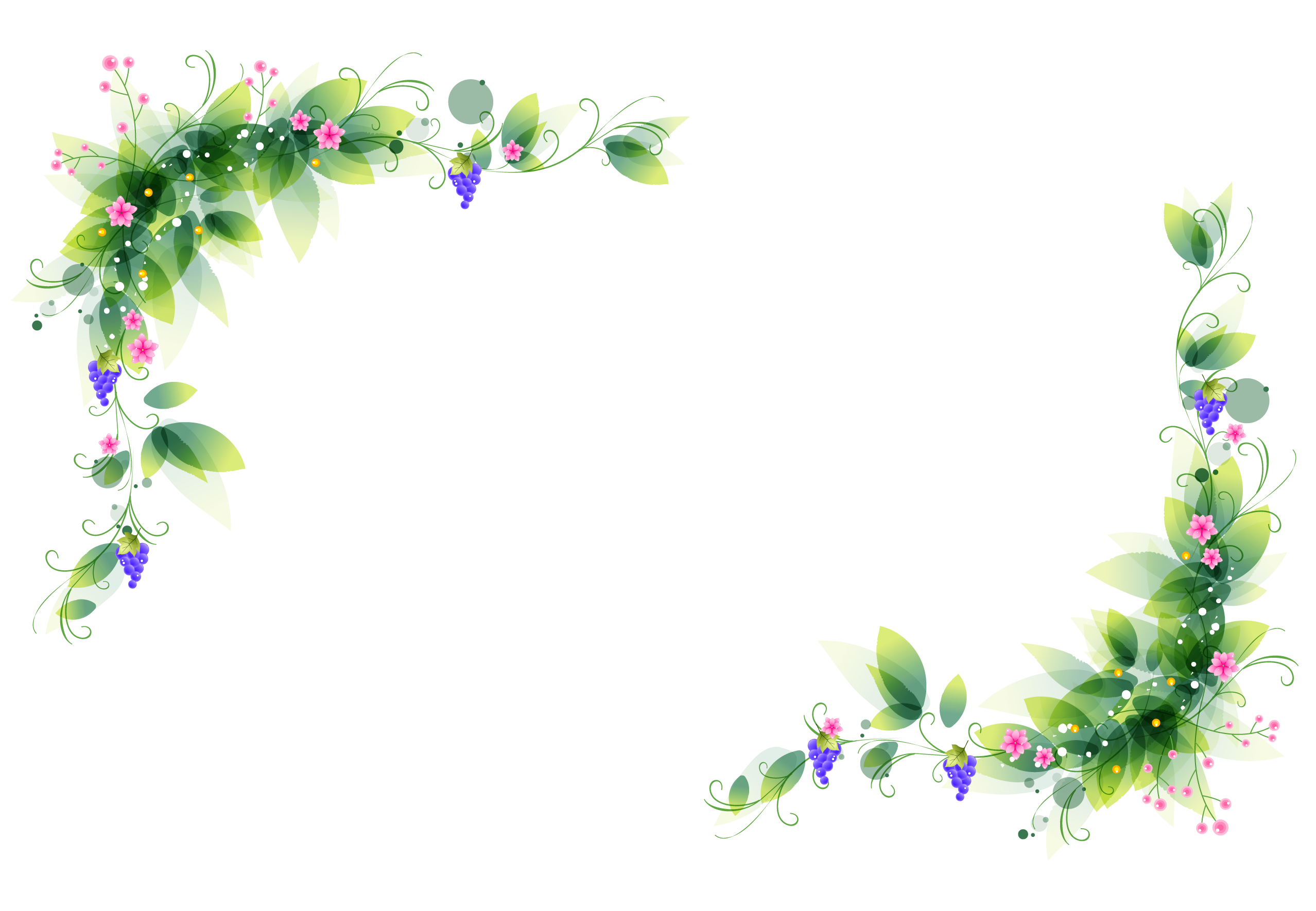 Corner Floral Decoration PNG Clipart Image​ | Gallery Yopriceville -  High-Quality Free Images and Transparent PNG Clipart