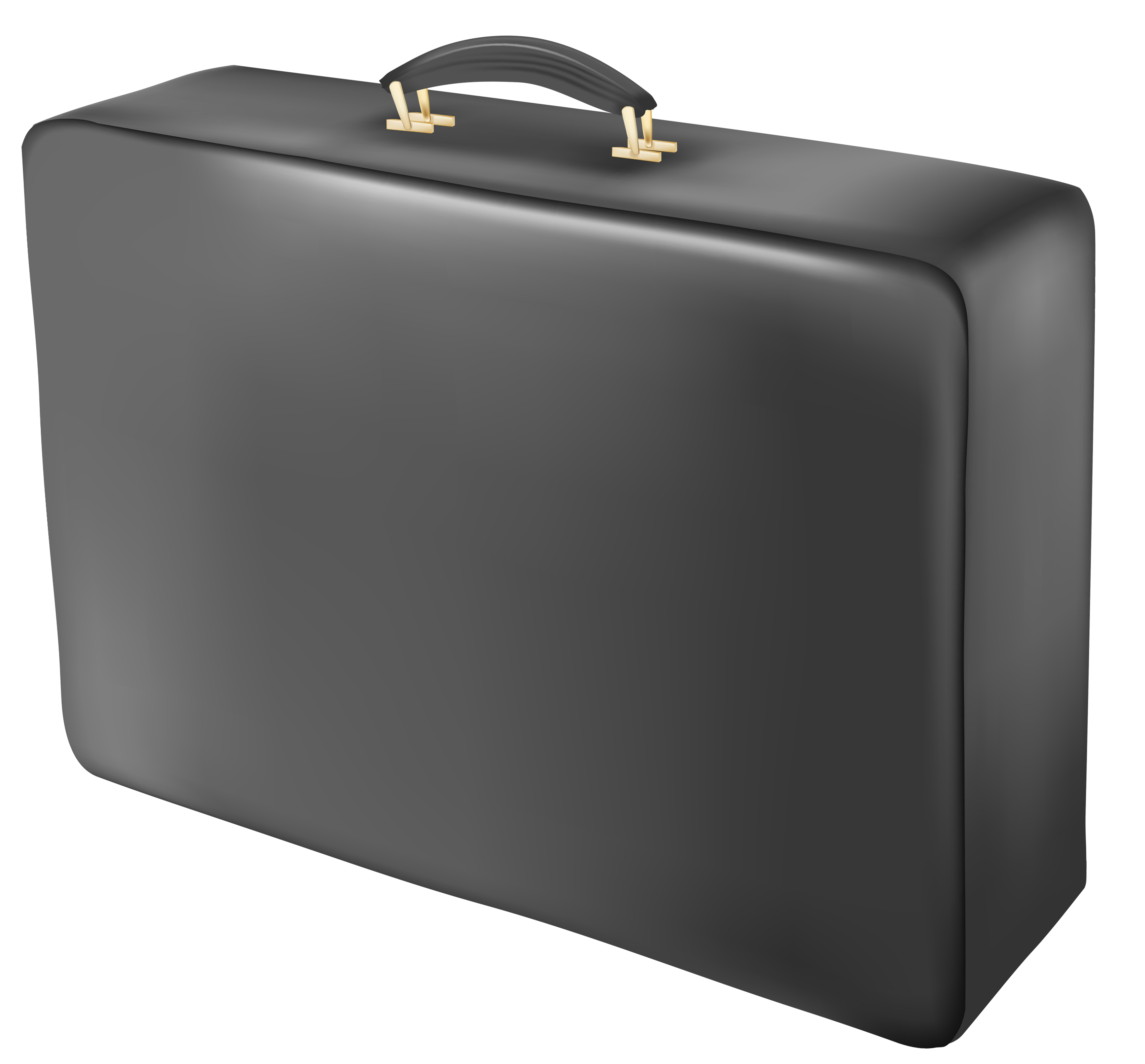 black suitcase