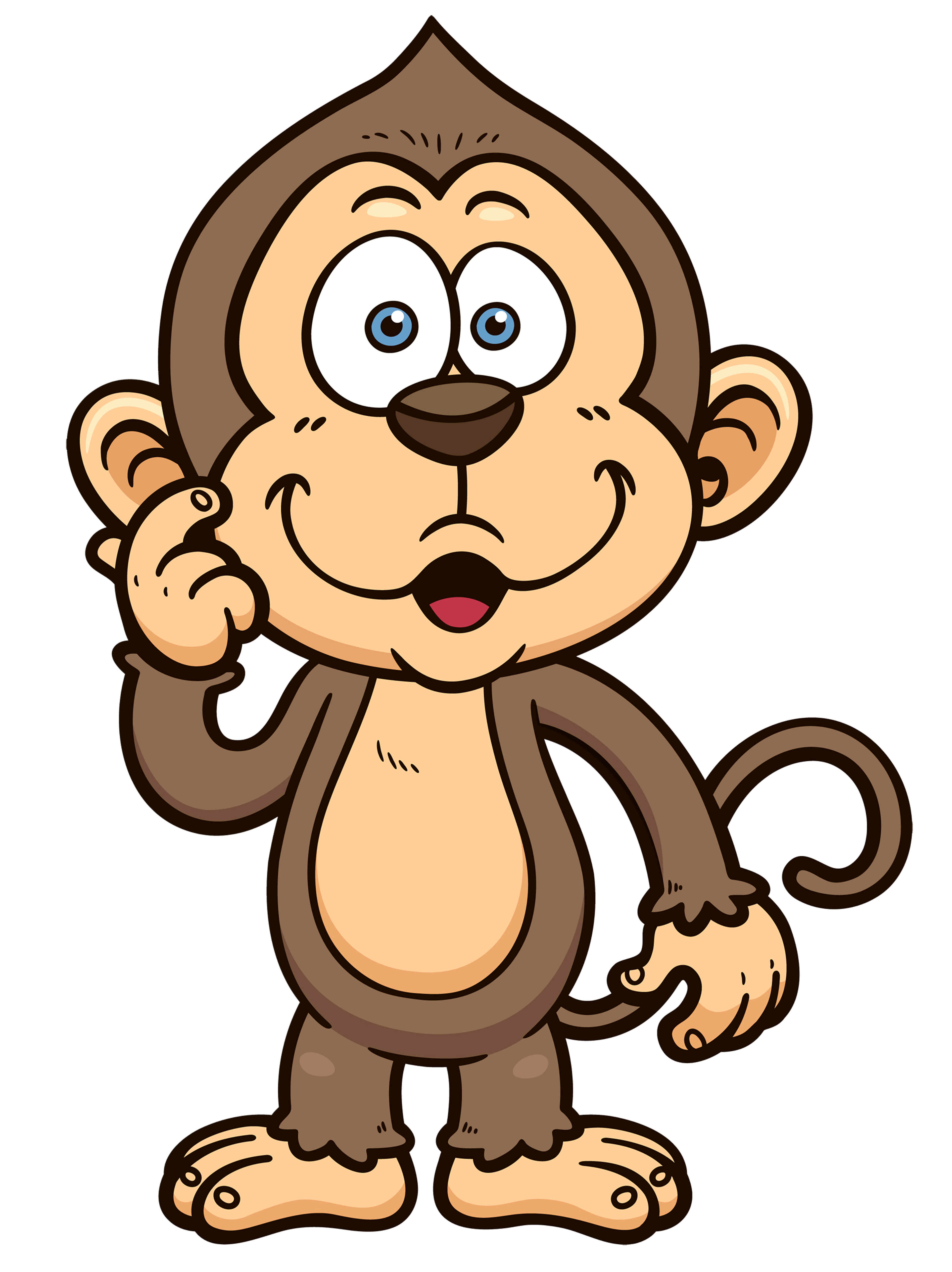 Monkey Cartoon PNG Clipart Image​ | Gallery Yopriceville - High-Quality  Free Images and Transparent PNG Clipart