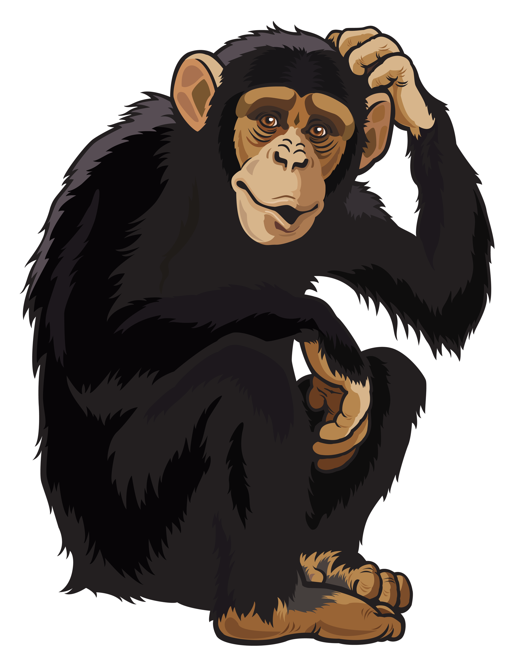 Monkey PNG Clipart Image​ | Gallery Yopriceville - High-Quality Free Images  and Transparent PNG Clipart