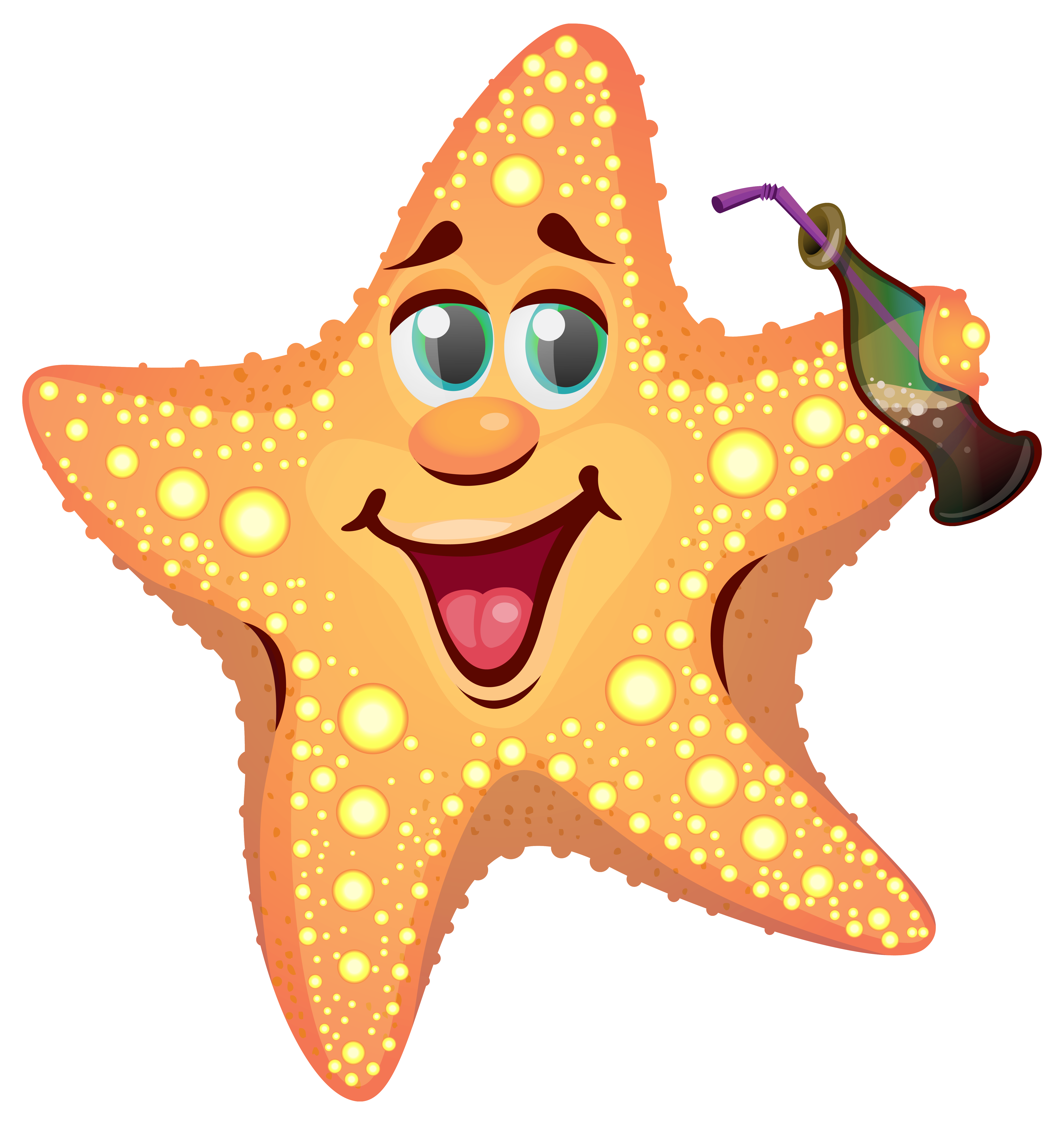 Cartoon Summer Starfish PNG Clipart Image​ | Gallery Yopriceville -  High-Quality Free Images and Transparent PNG Clipart