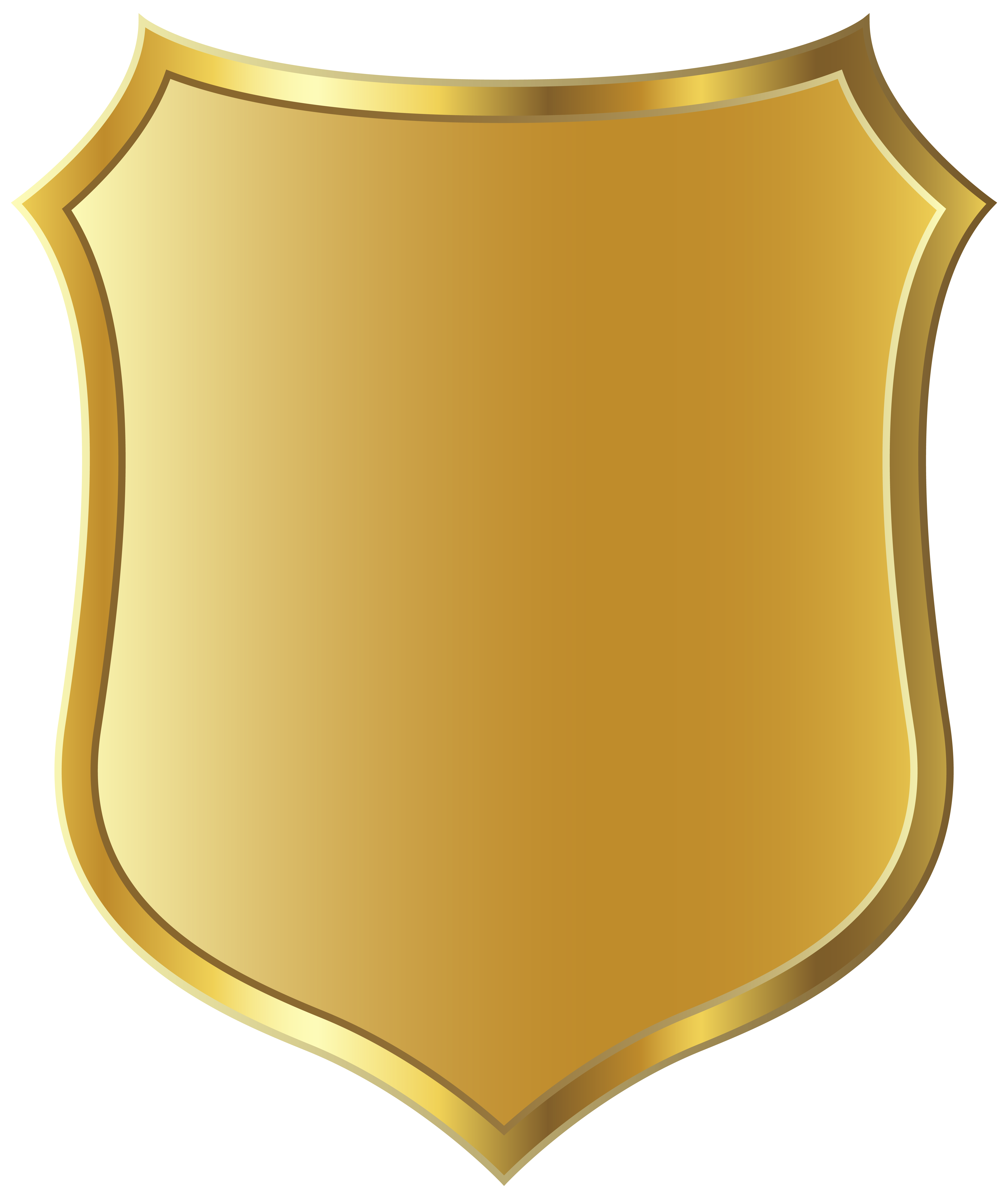 Gold Badge Template Clipart Picture​  Gallery Yopriceville - High-Quality Free  Images and Transparent PNG Clipart