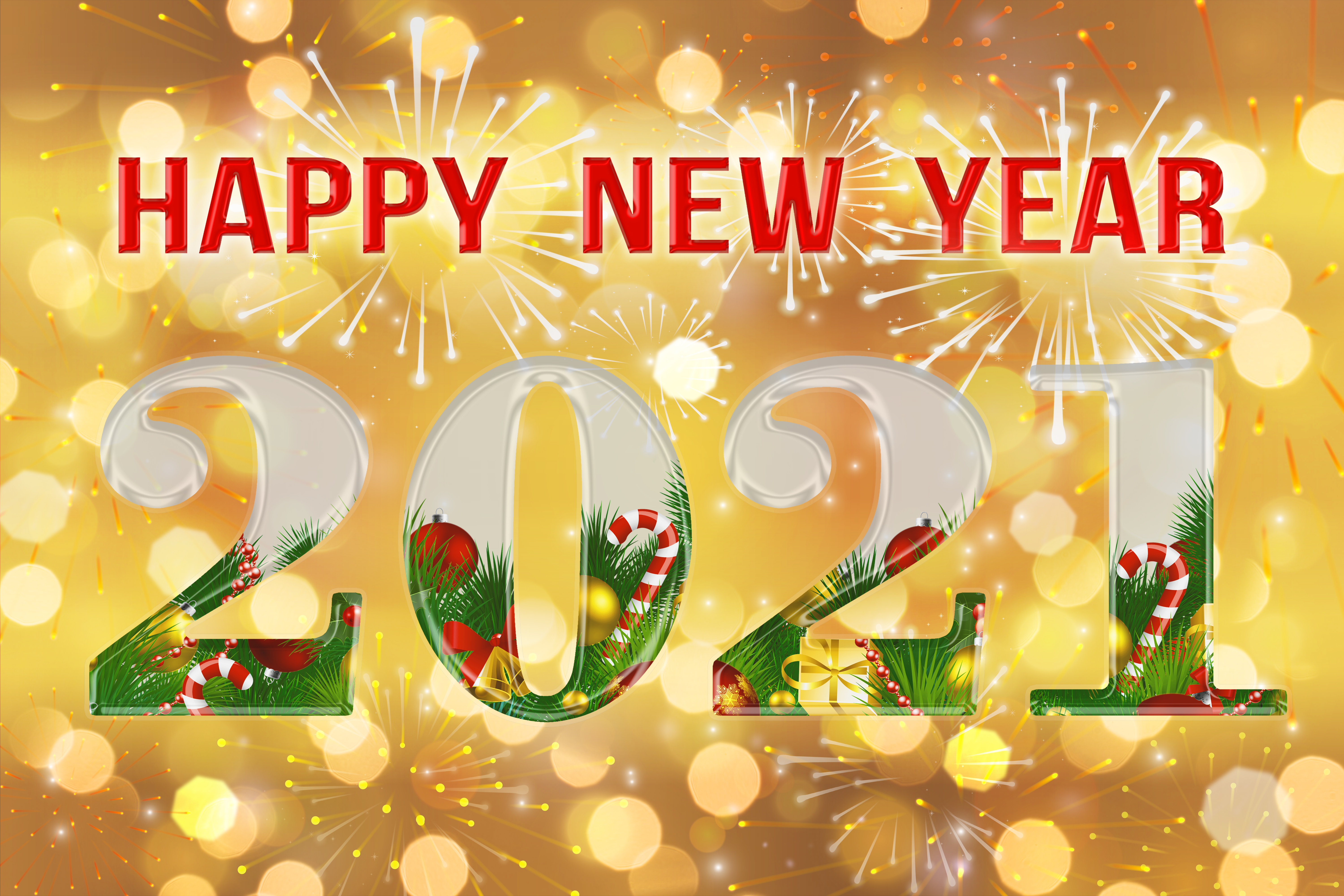 2021 Happy New Year Gold Background​ | Gallery Yopriceville - High-Quality  Free Images and Transparent PNG Clipart