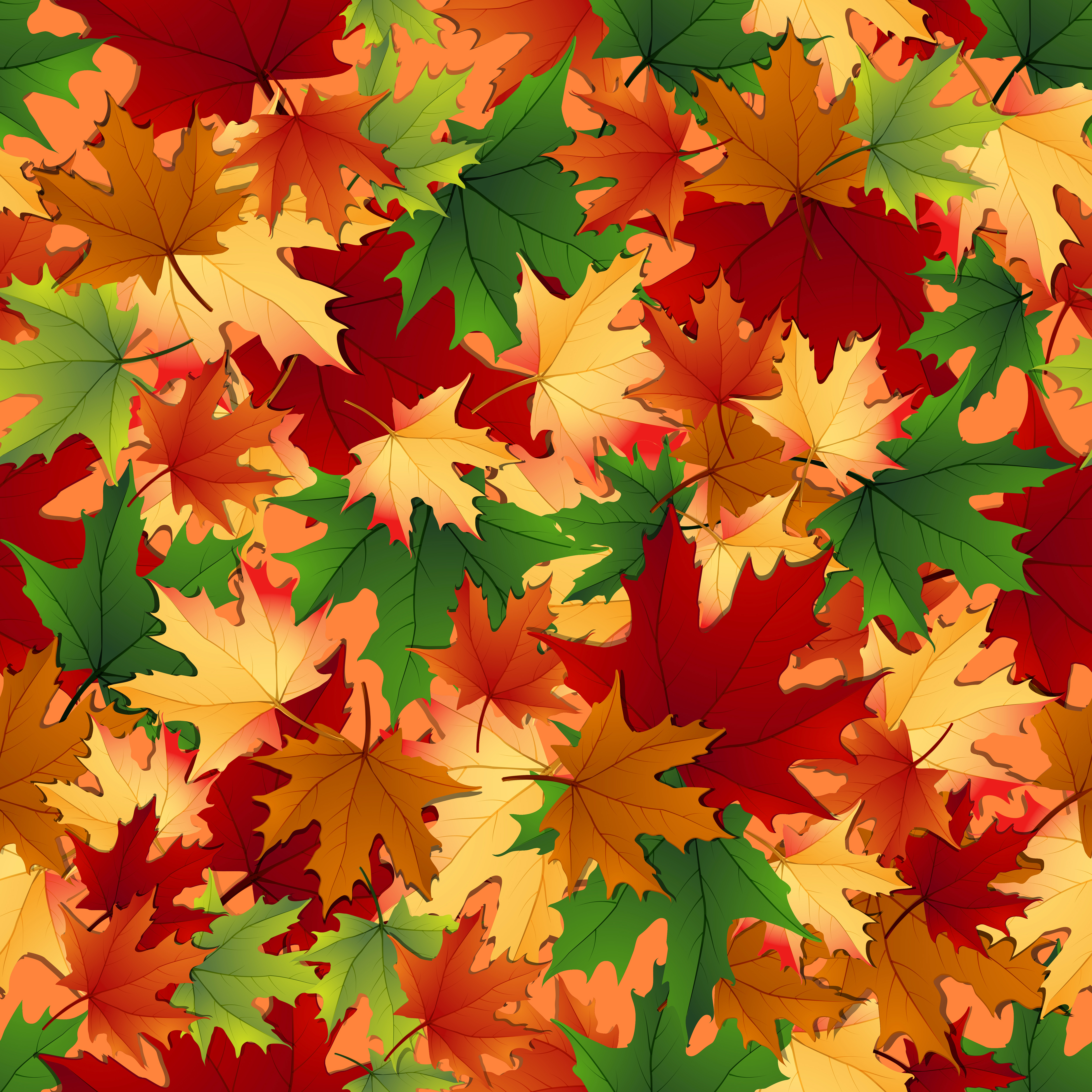 Autumn Leaves Background | Gallery Yopriceville - High-Quality Free