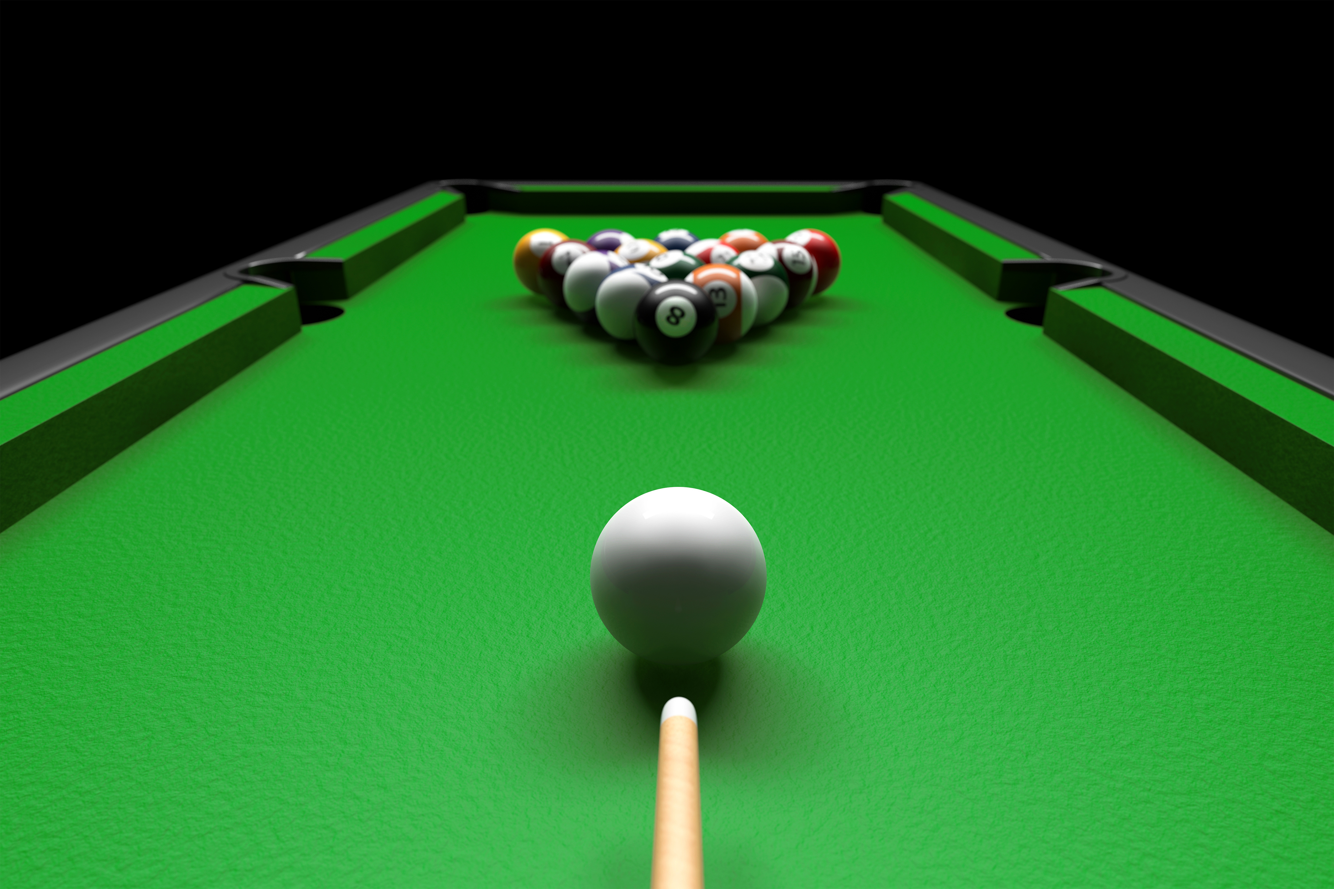 billiard green table illustration vector. realistic 3d objects snooker  balls background. billiards event tournament invitation design. 17077177  Vector Art at Vecteezy