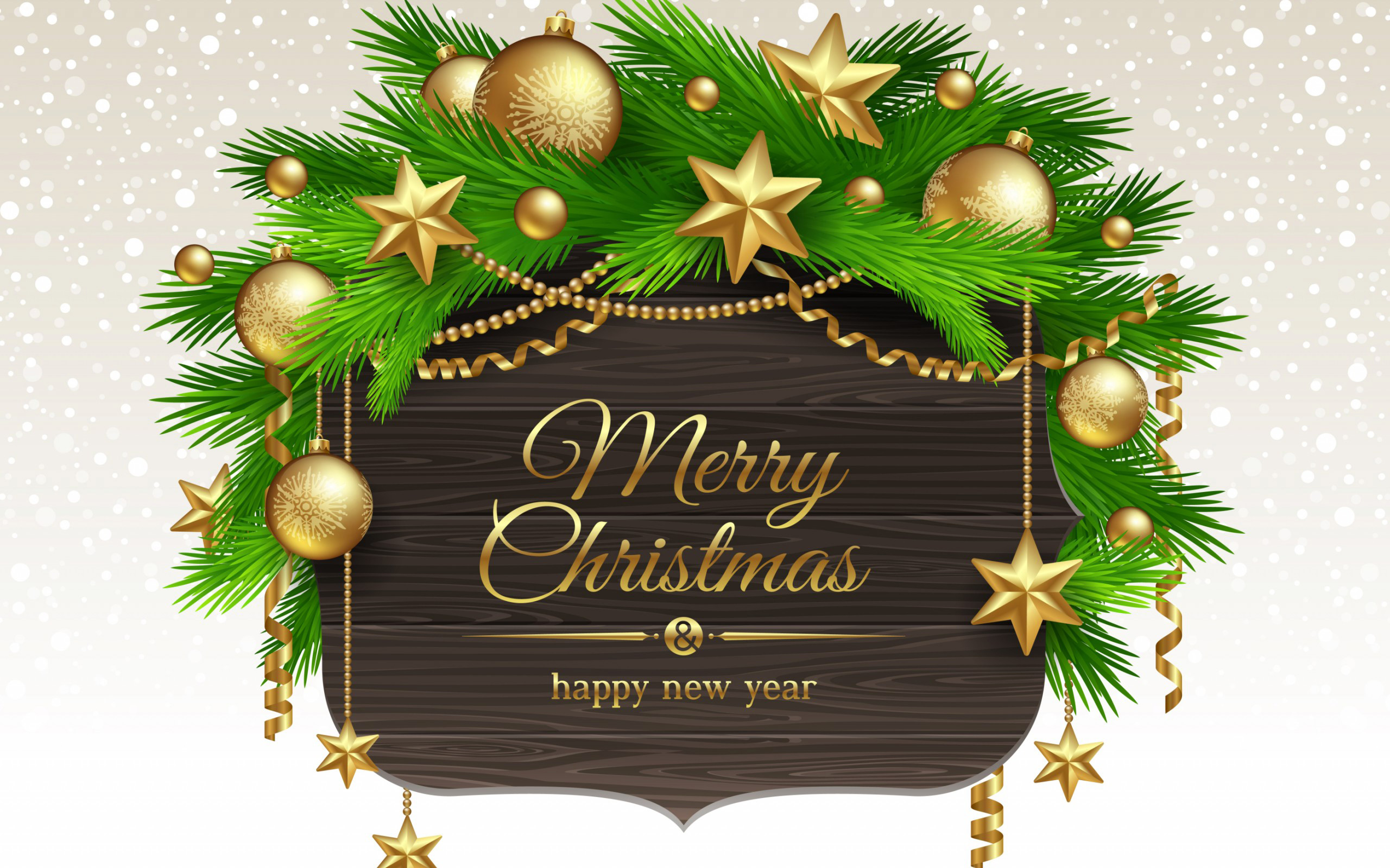 Merry Christmas Happy New Year Background | Gallery Yopriceville - High-Quality Images and ...