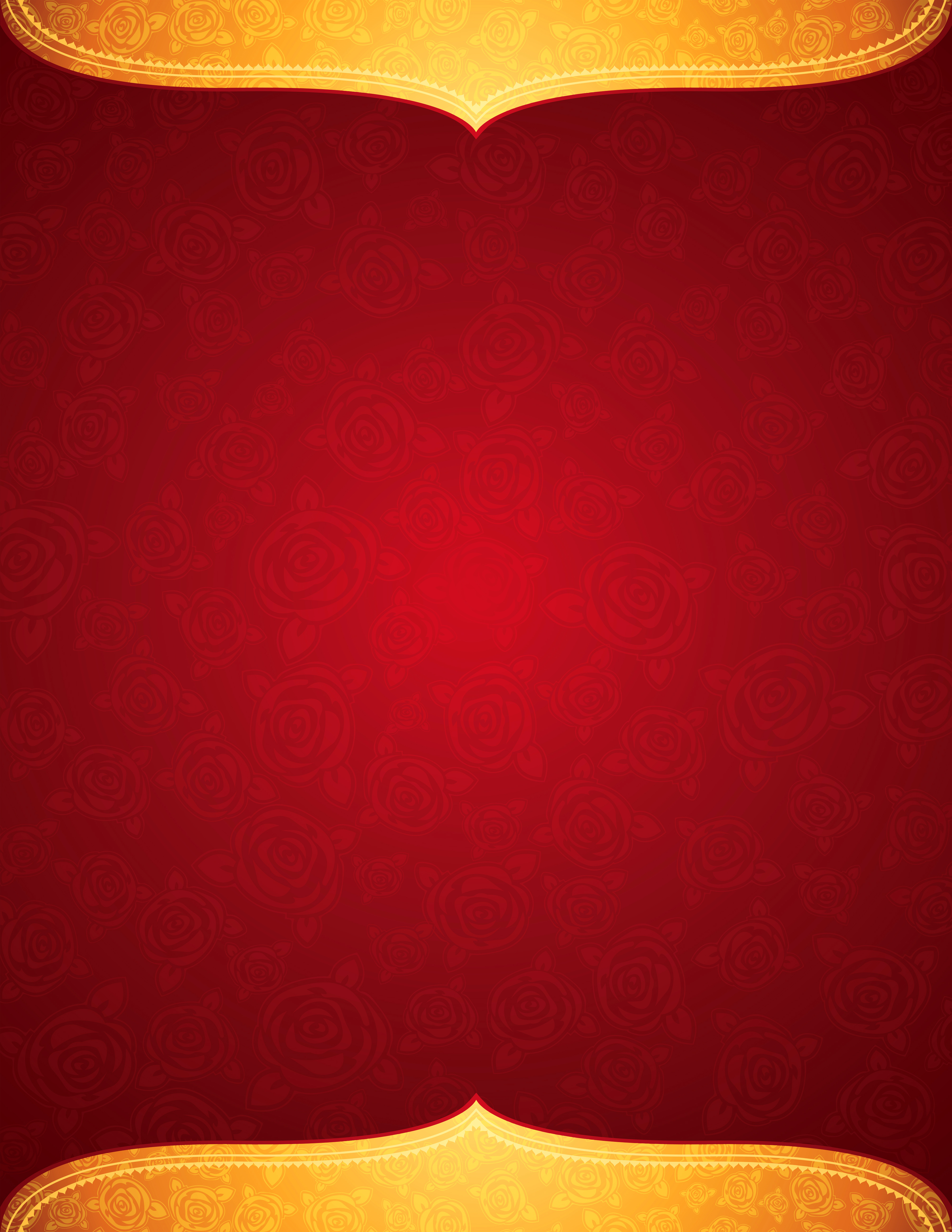 Red and Yellow Background with Roses​ | Gallery Yopriceville - High-Quality  Free Images and Transparent PNG Clipart