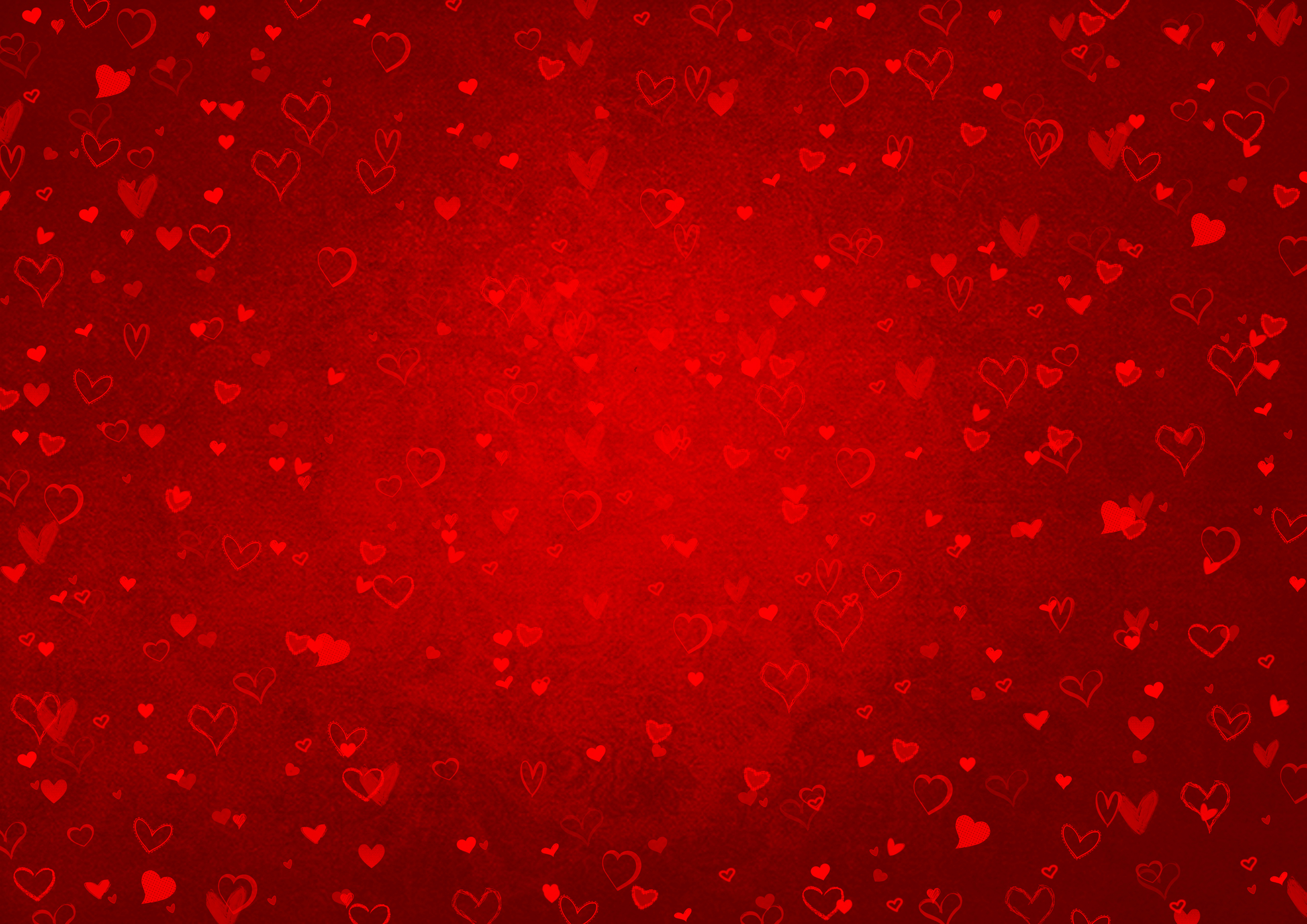 Red Background with Hearts​ | Gallery Yopriceville - High-Quality Free  Images and Transparent PNG Clipart