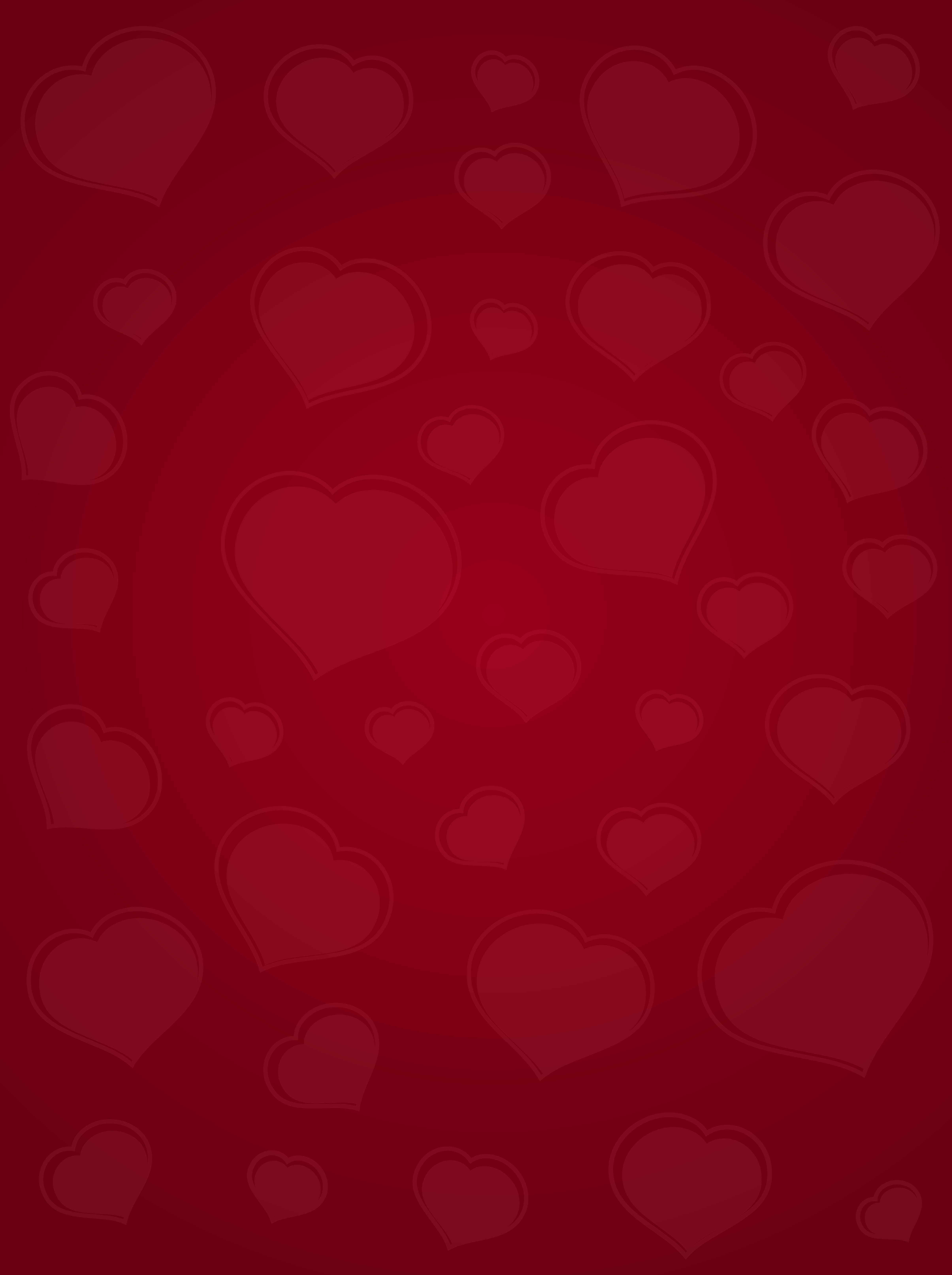 Red Valentine's Day Background with Hearts​ | Gallery Yopriceville -  High-Quality Free Images and Transparent PNG Clipart