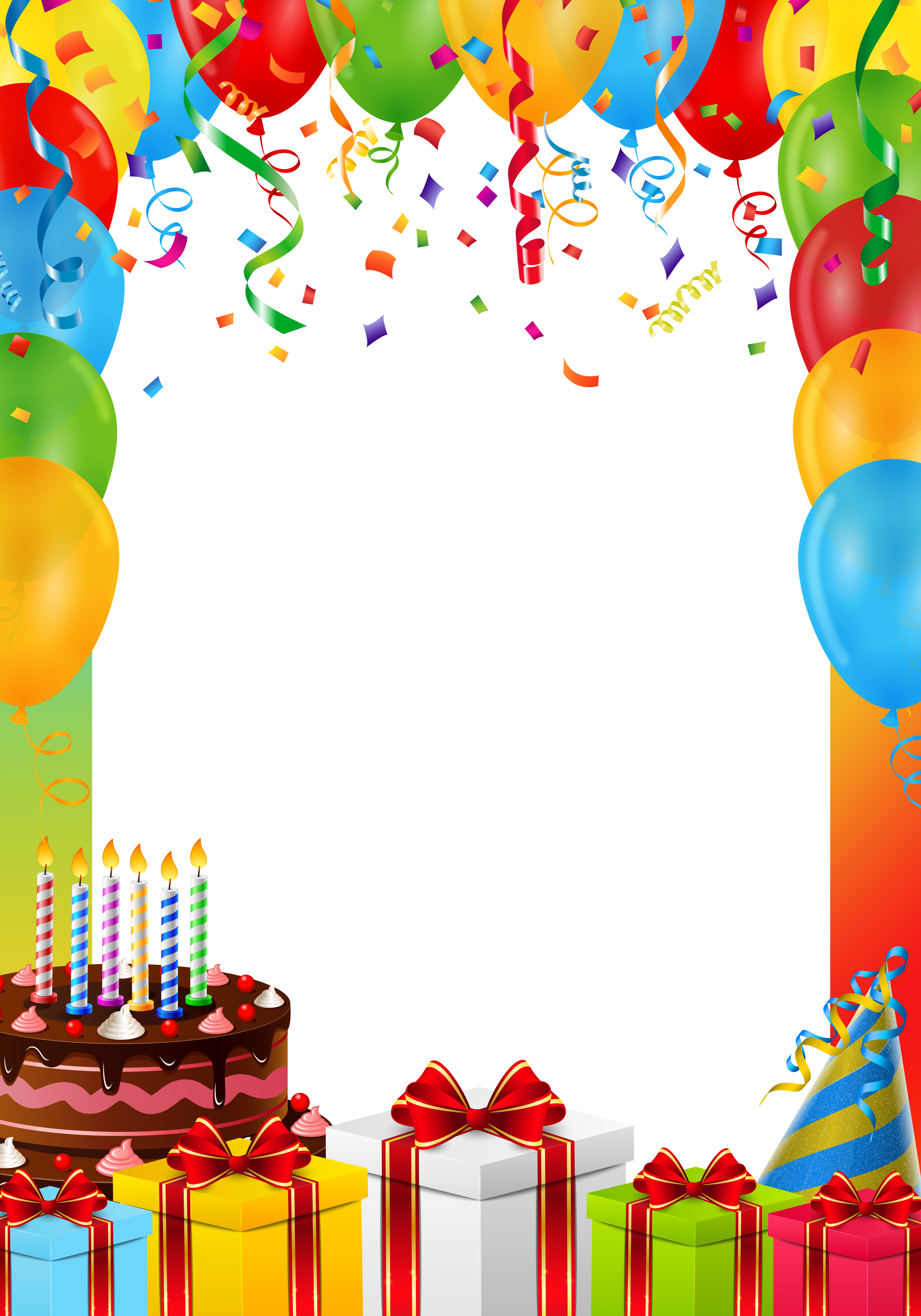 Birthday Frame PNG Transparent Image | Gallery Yopriceville - High