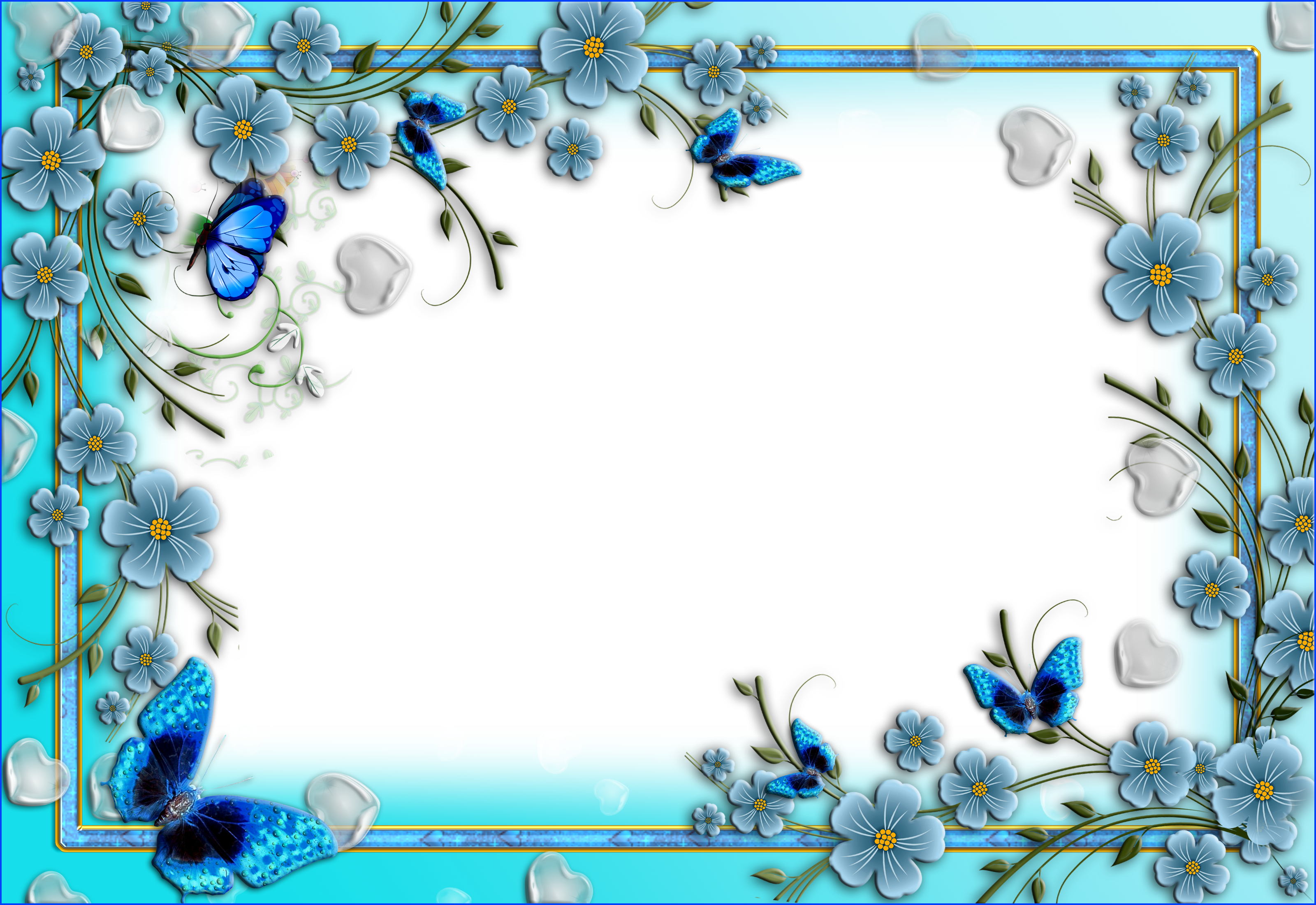 http://gallery.yopriceville.com/var/albums/Frames/Blue_Flowers_Transparent_PNG_Photo_Frame_with_Hearts_and_Butterflies.png