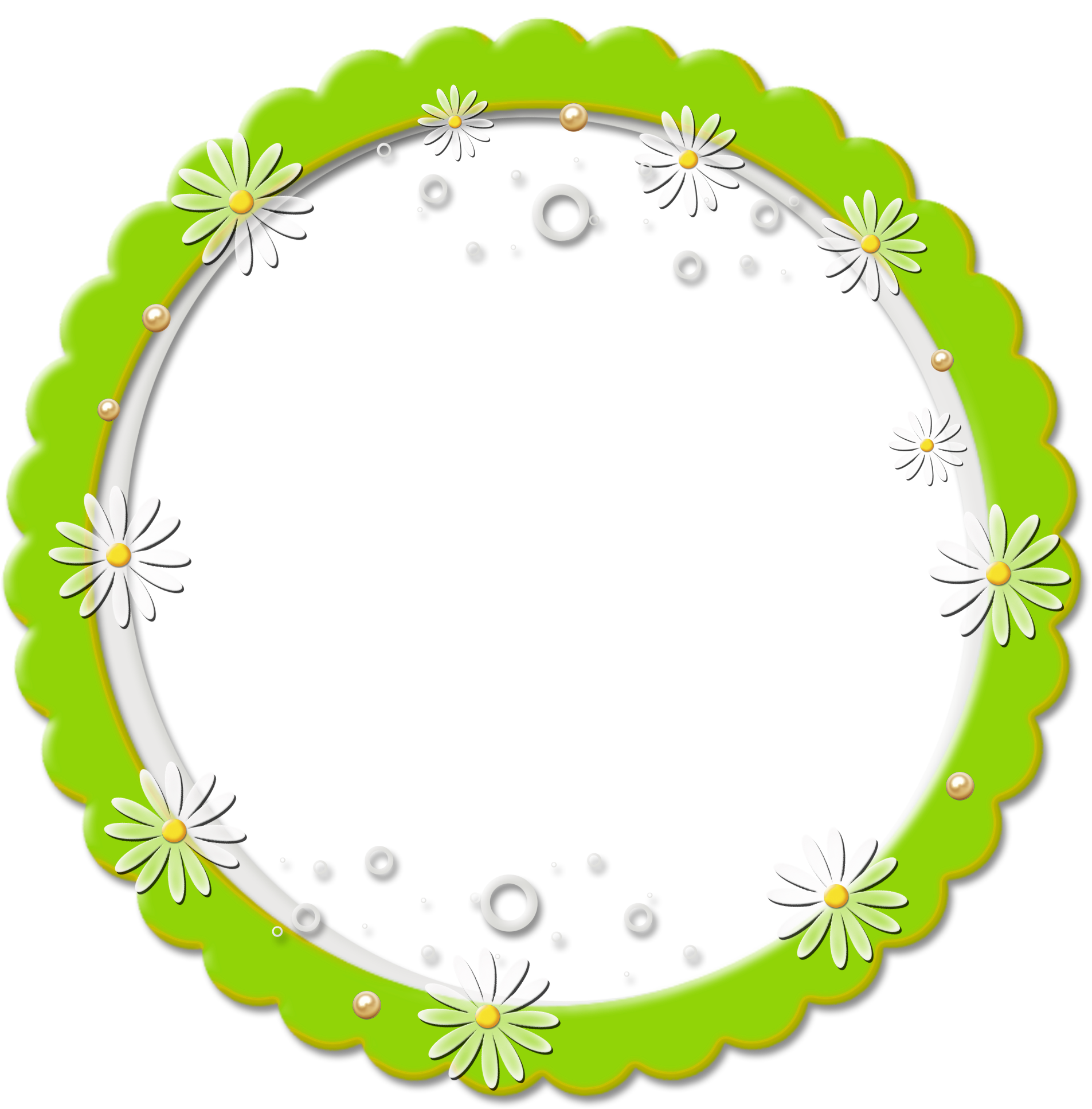 cute png round daisy frame gallery yopriceville high quality
