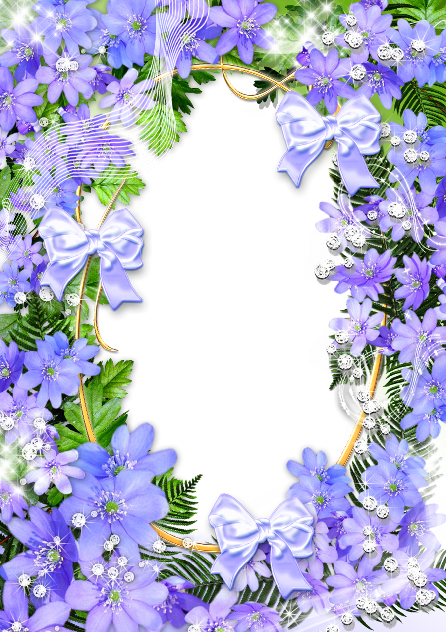 cute purple flowers png photo frame gallery yopriceville high quality images and transparent png free clipart cute purple flowers png photo frame