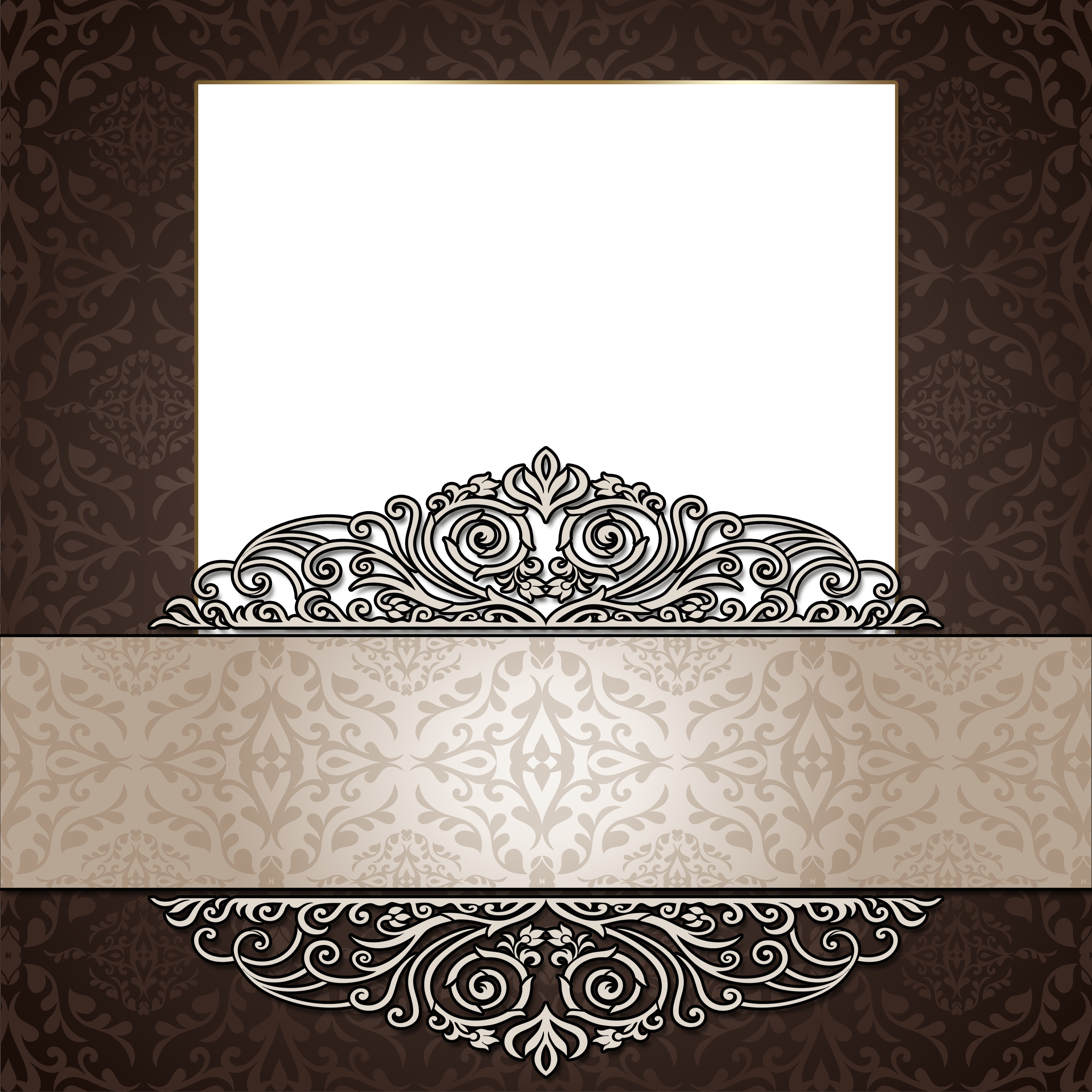 Elegant Transparent Brown Png Photo Frame Gallery Yopriceville High Quality Images And Transparent Png Free Clipart