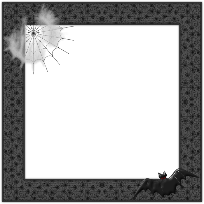 Png Web And Bat Photo Frame Gallery Yopriceville High View Full Size