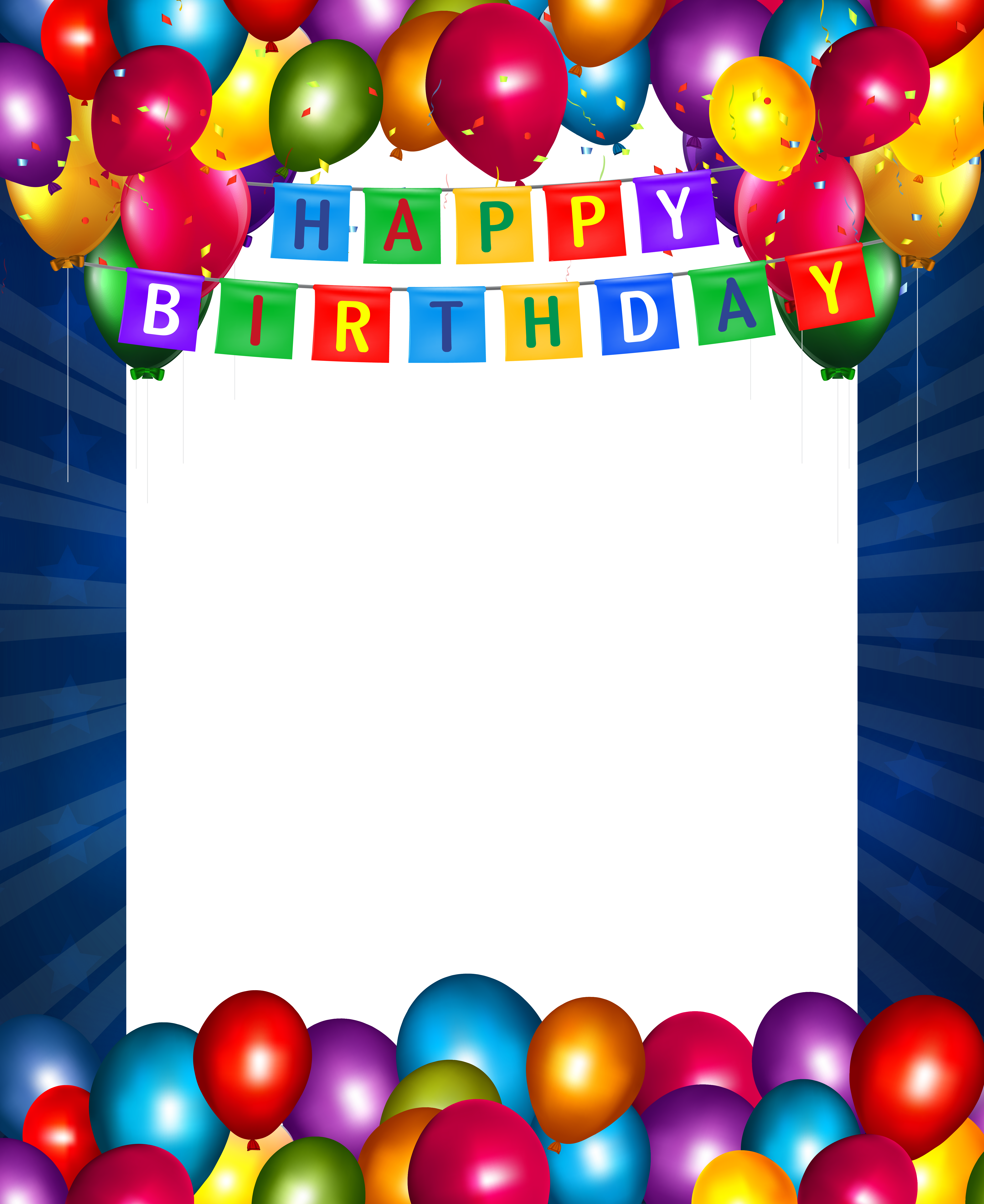 birthday clip art borders and frames