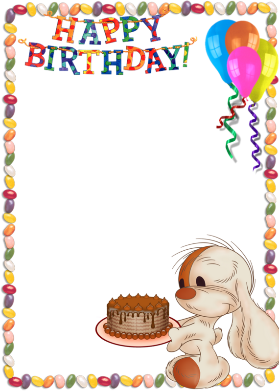 Happy Birthday Kids Transparent Photo Frame with Cute Bunny | Gallery Yopriceville - High-Quality Free Images and Transparent PNG Clipart Happy Birthday Kids Transparent Photo Frame with Cute Bunny | Gallery Yopriceville - High-Quality Free Images and Transparent PNG Clipart